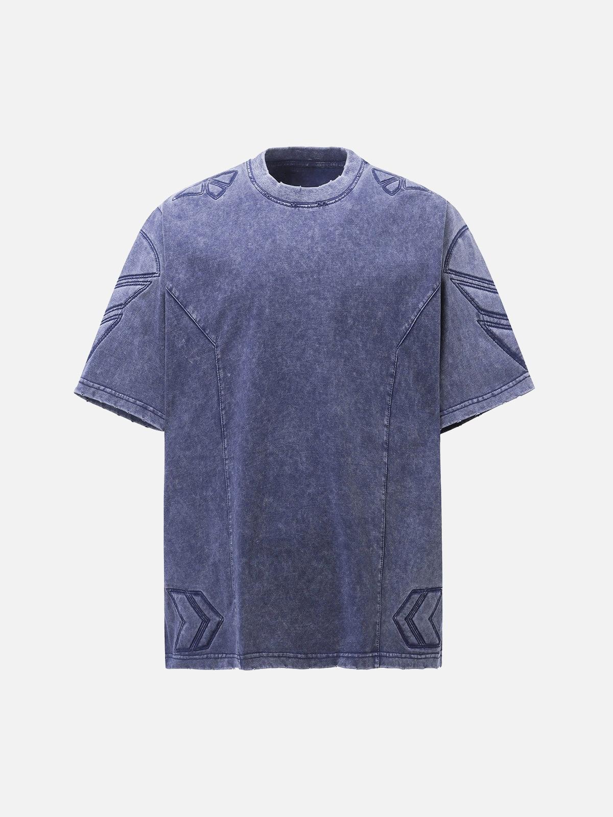 TALISHKO Vintage Washed Crew Neck T-Shirt