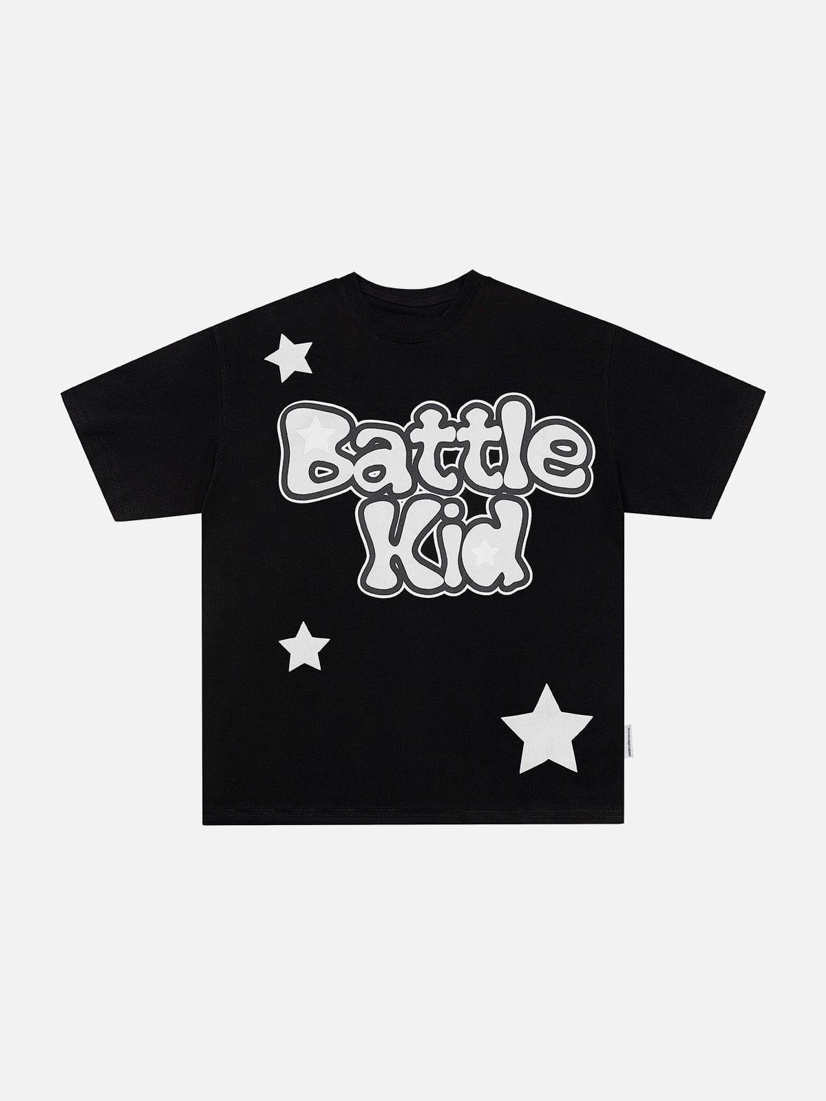 TALISHKO Foam Printing Star Tee
