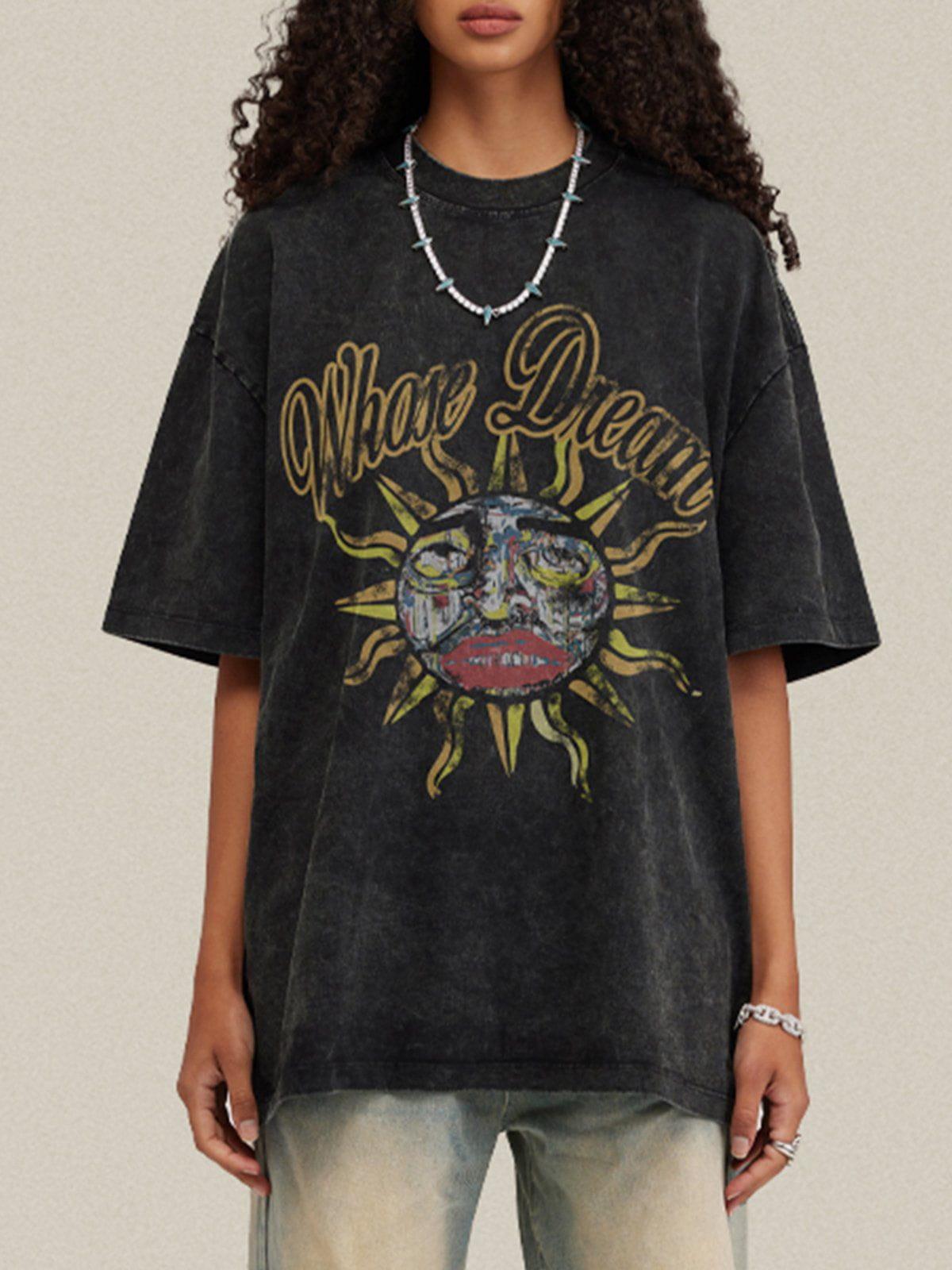 TALISHKO Sun Doodle Print Tee