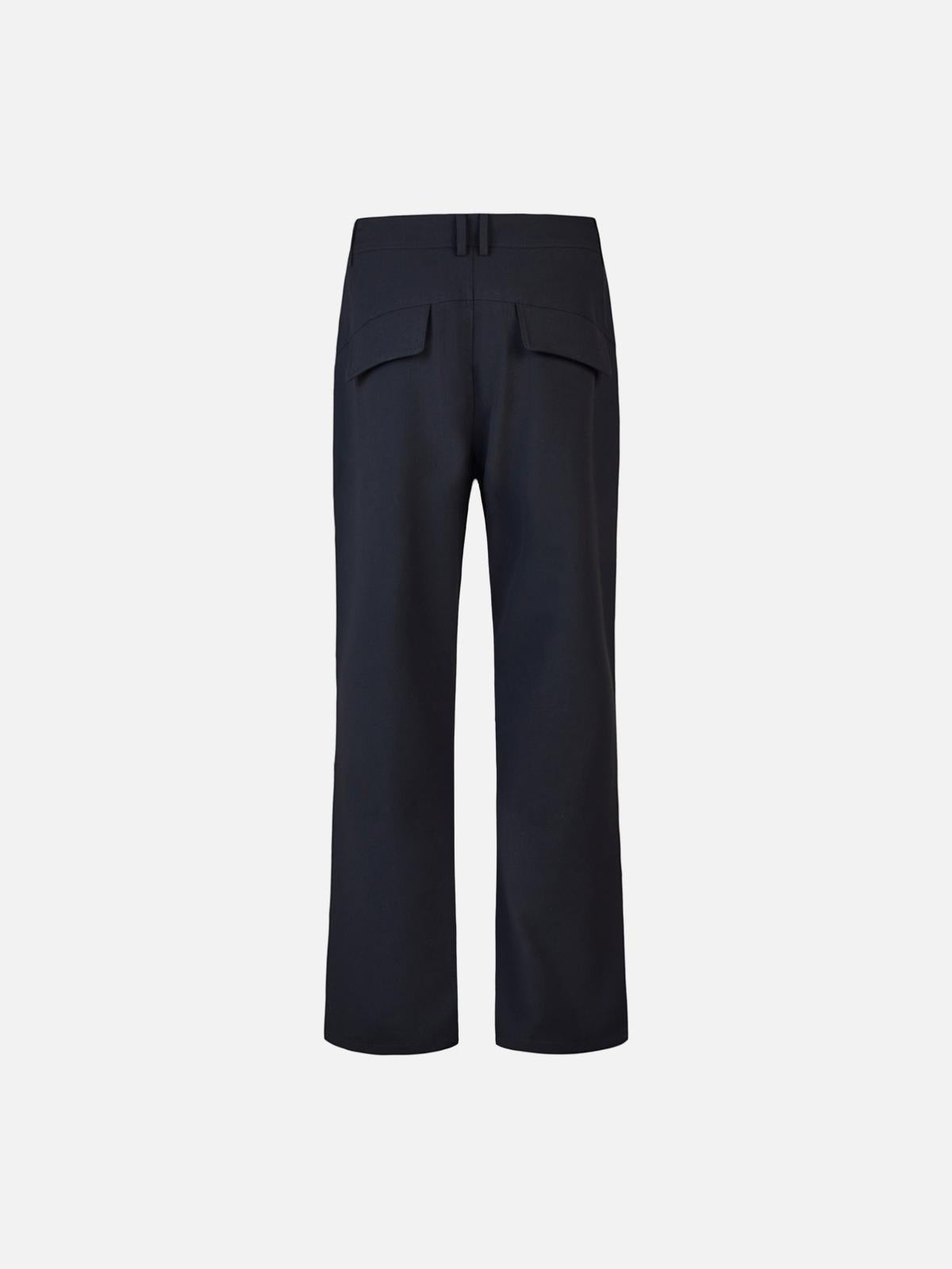 TALISHKO Drape Straight Pants