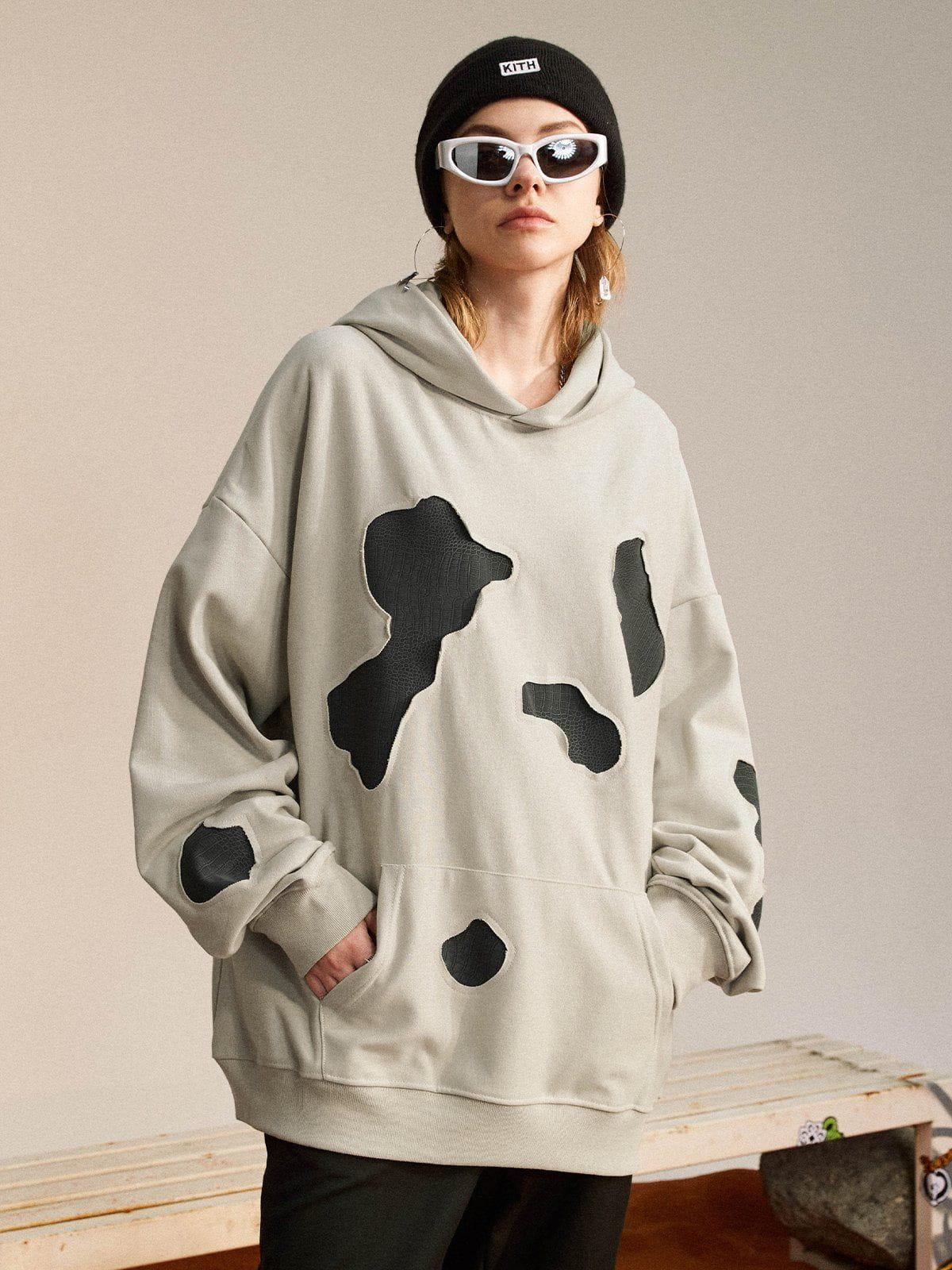 TALISHKO Patchwork Hoodie