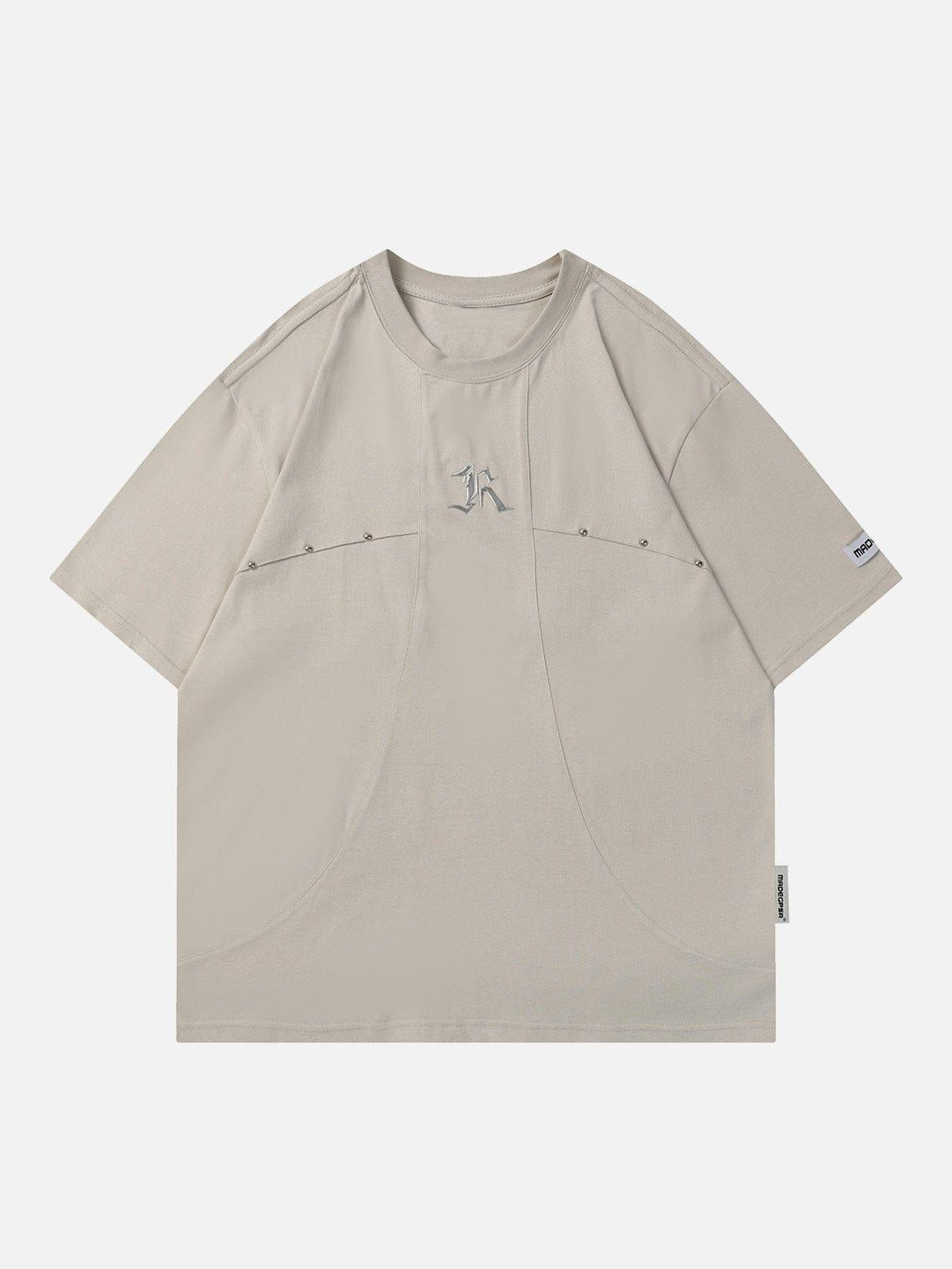 TALISHKO Deconstruct Rivet Tee