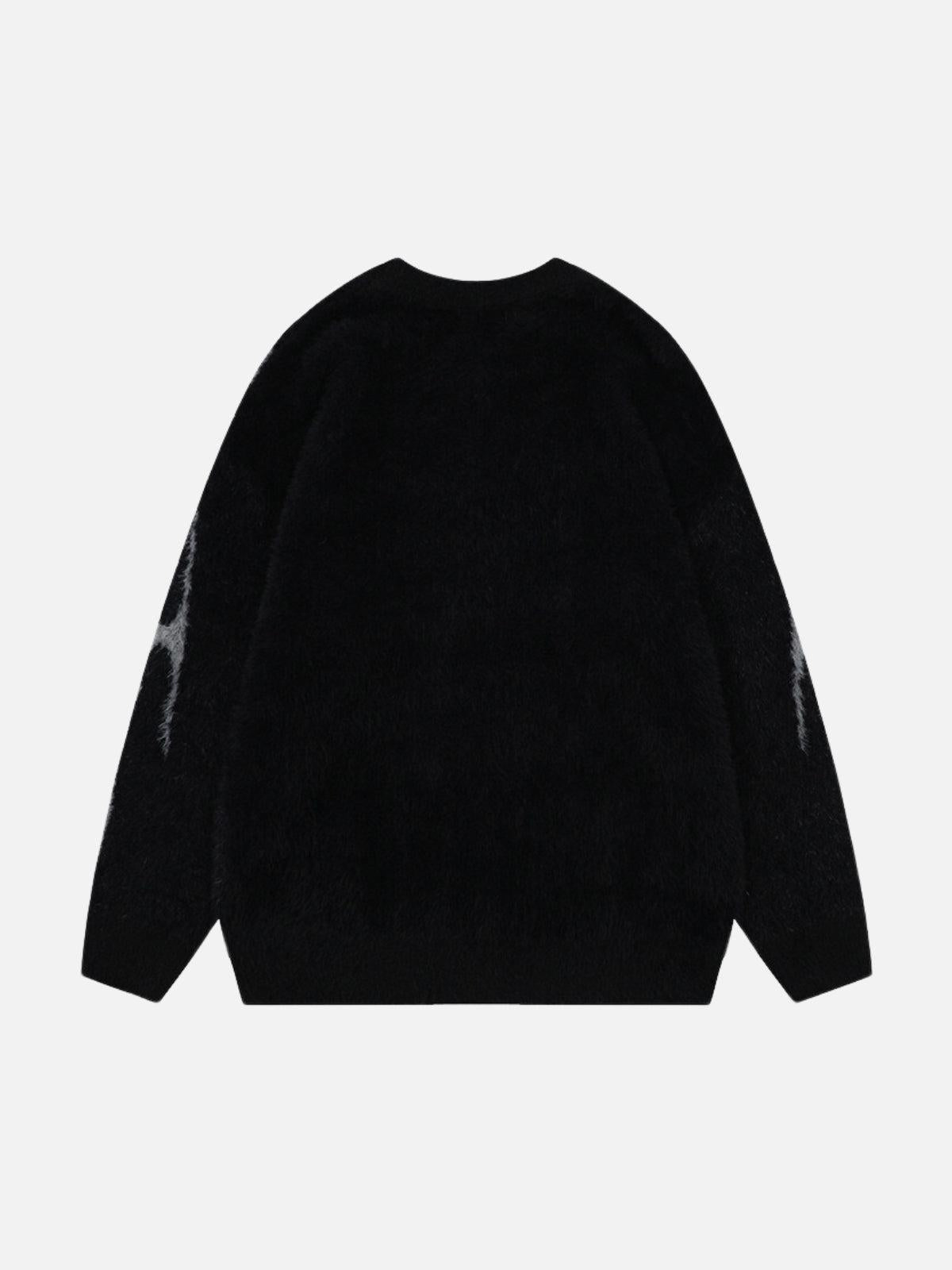 TALISHKO Tribal Jacquard Knit Sweater