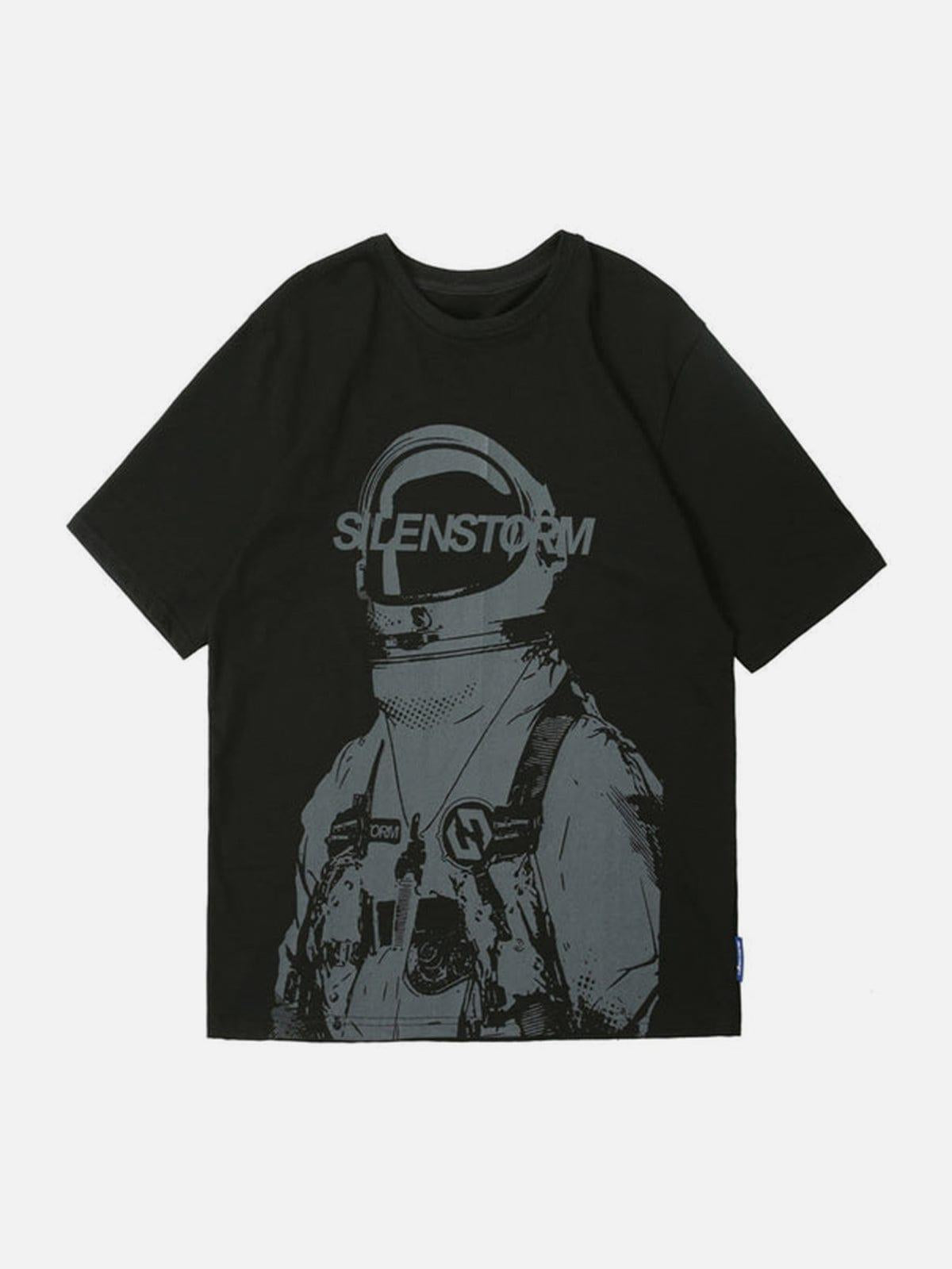 TALISHKO Space Astronaut Graphic Cotton Tee