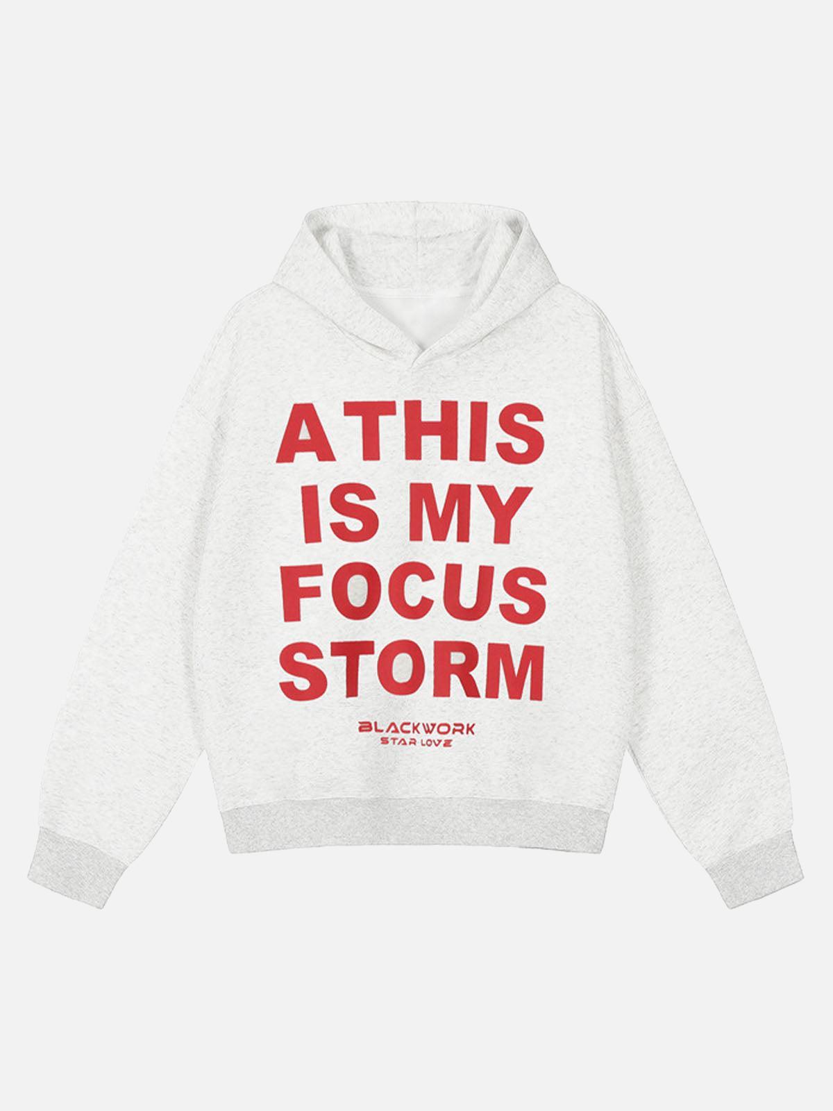 TALISHKO Star Love Printed Hoodie