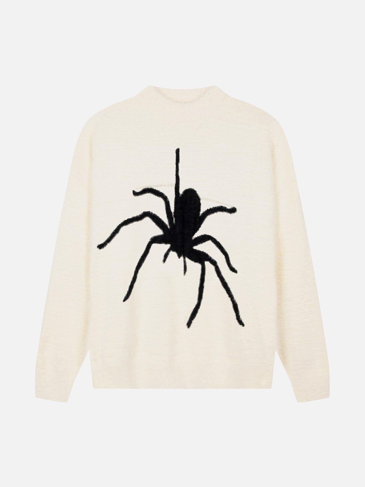 TALISHKO Spider Knit Mohair Sweater