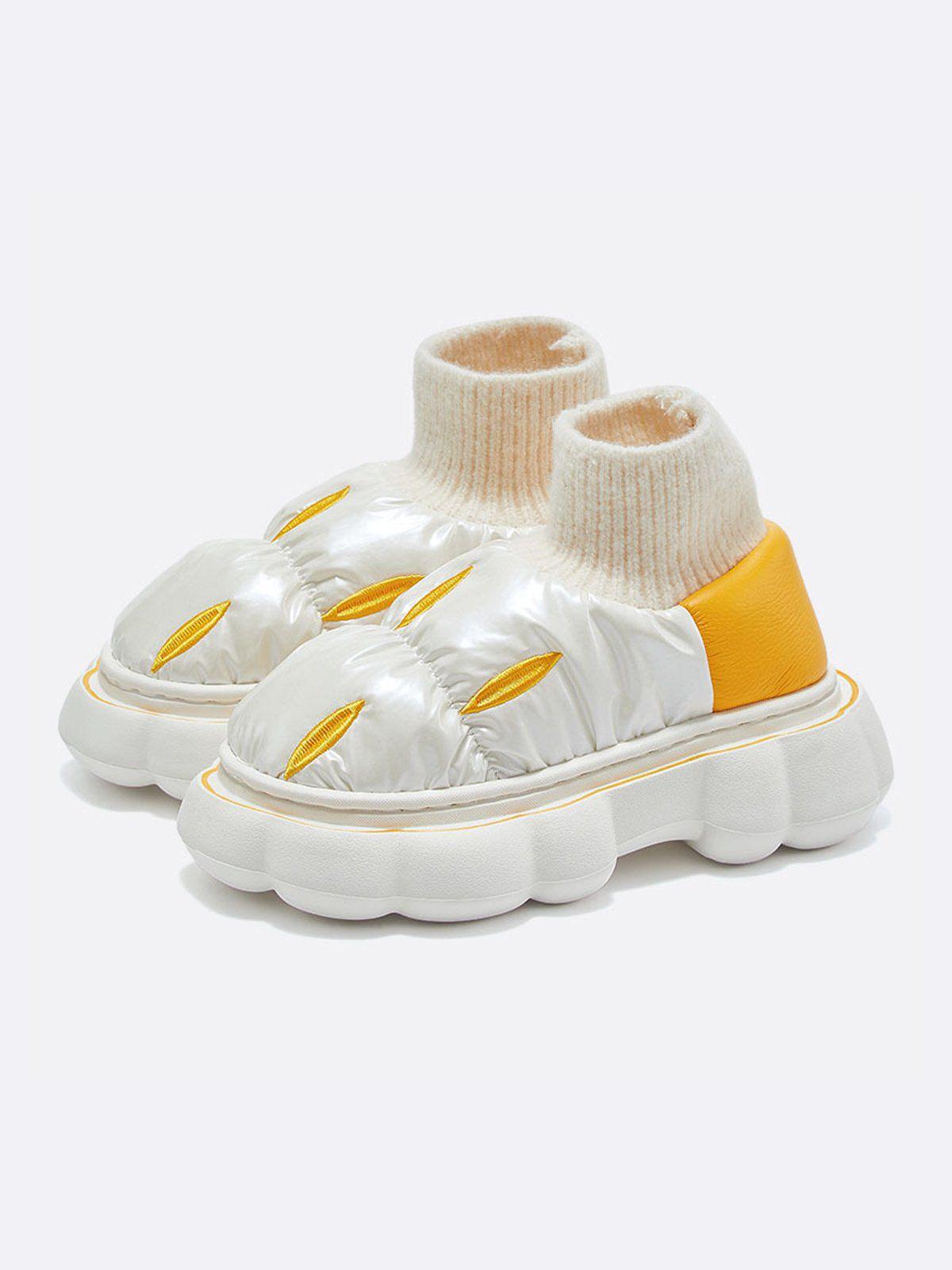 TALISHKO Fantastic Design Latex Cotton-Padded Shoes