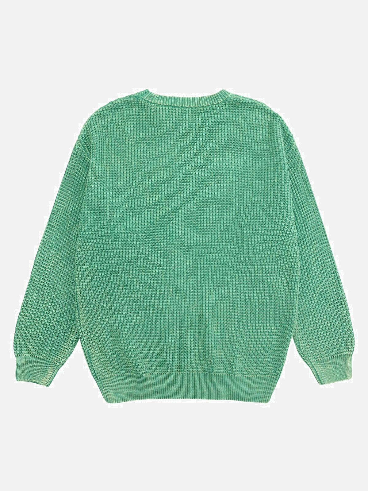 TALISHKO Retro Washed Old Label Sweater