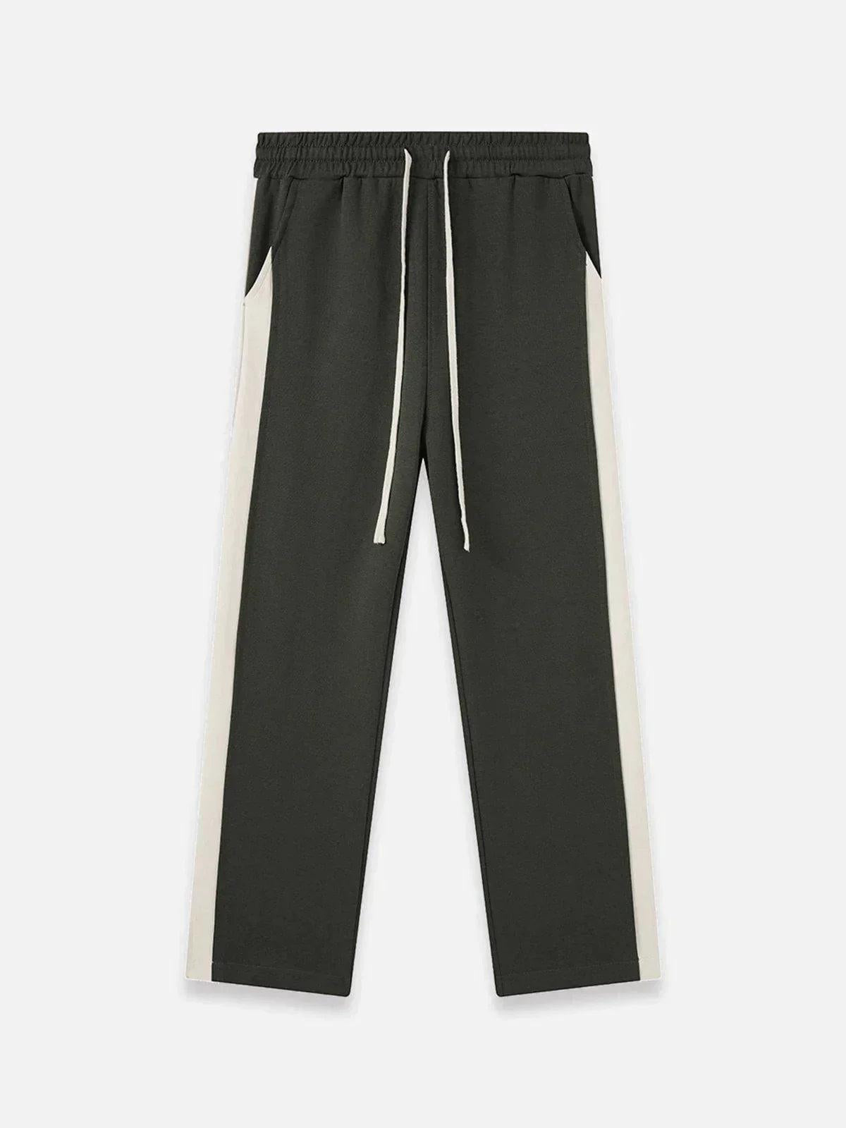 TALISHKO Patchwork Split Pants