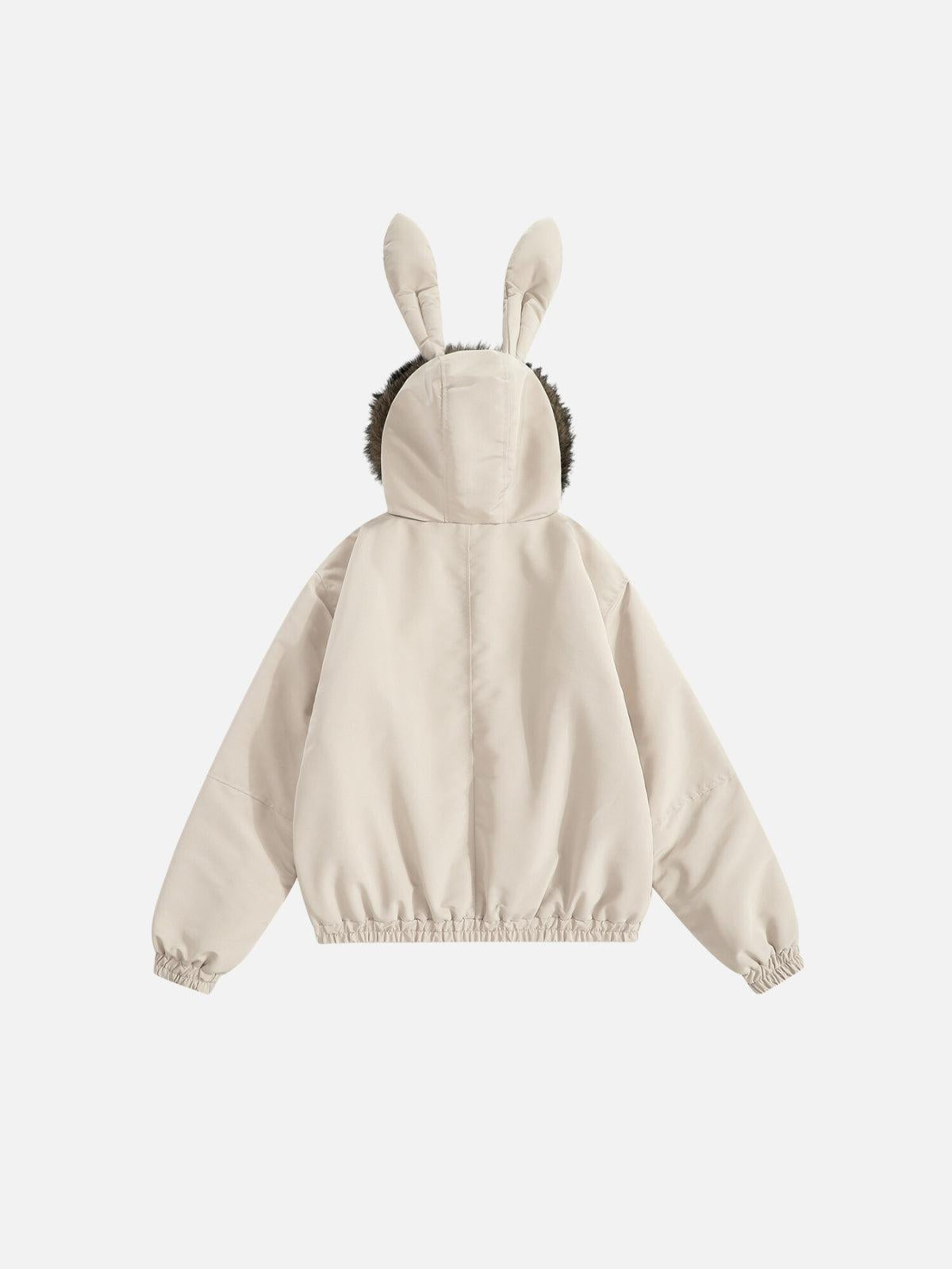 TALISHKO Bunny Ear Hooded Coat