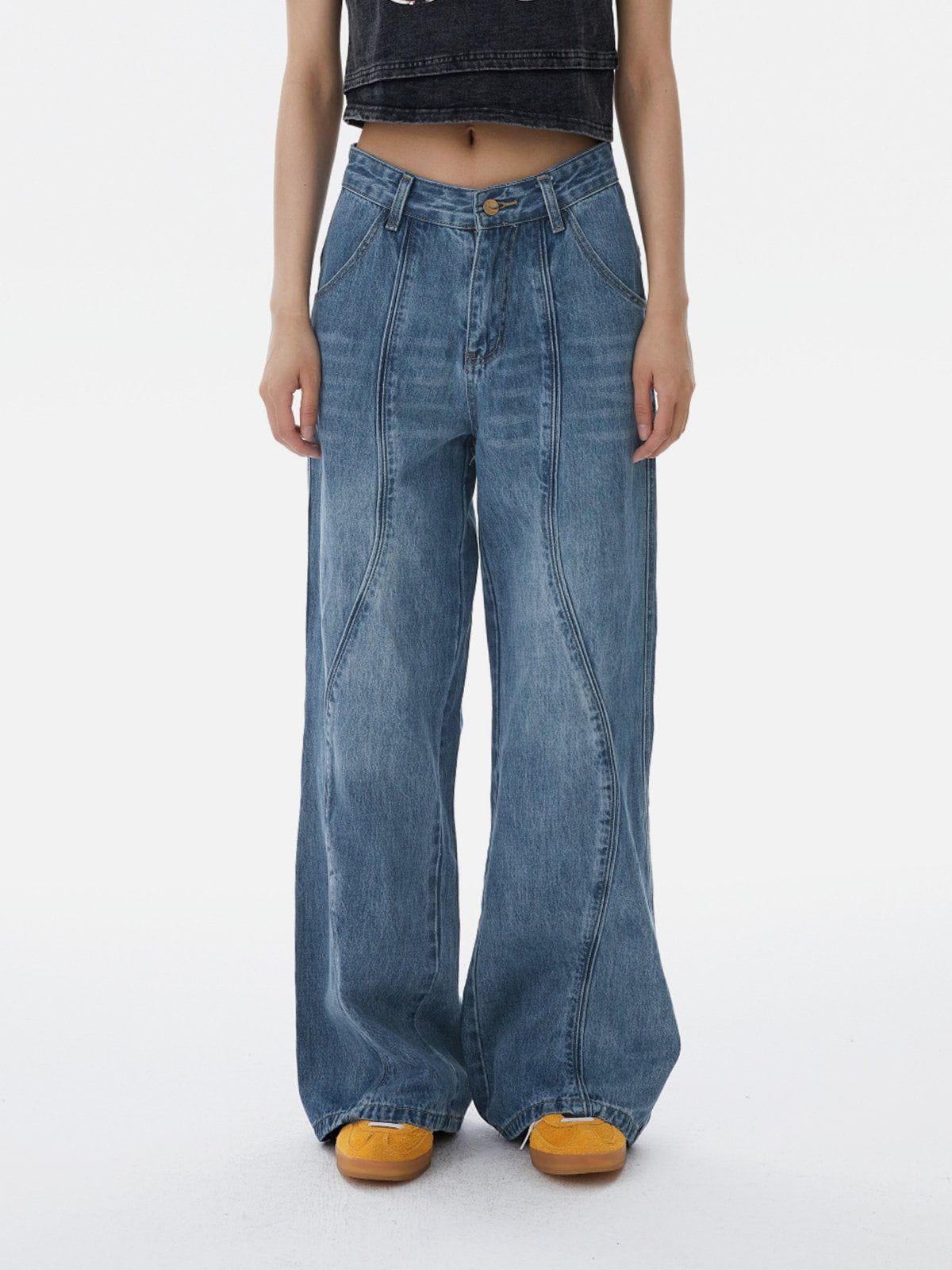 TALISKHO - Arc Solid Vintage Jeans