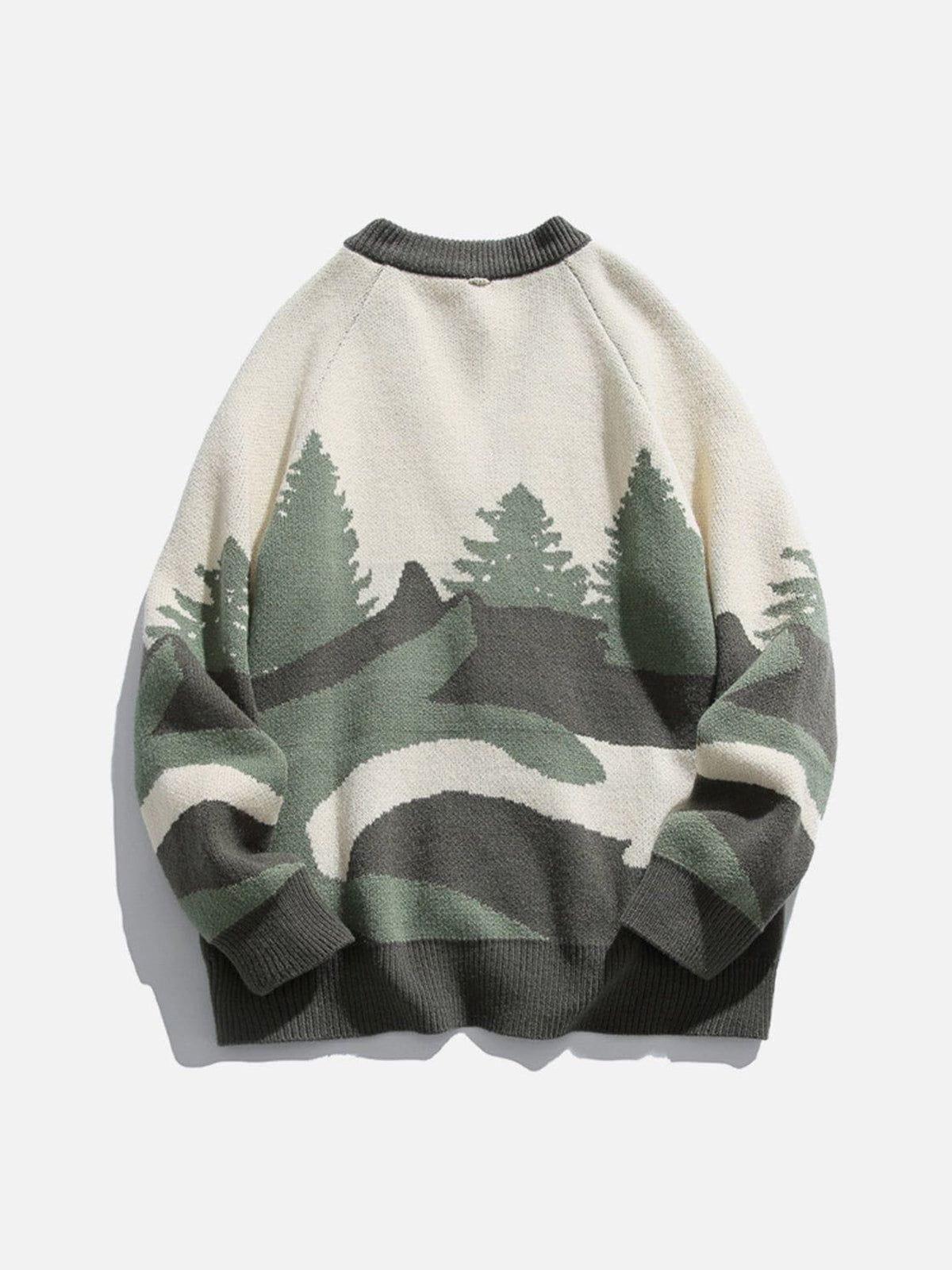 TALISHKO Forest Sunrise Cardigan