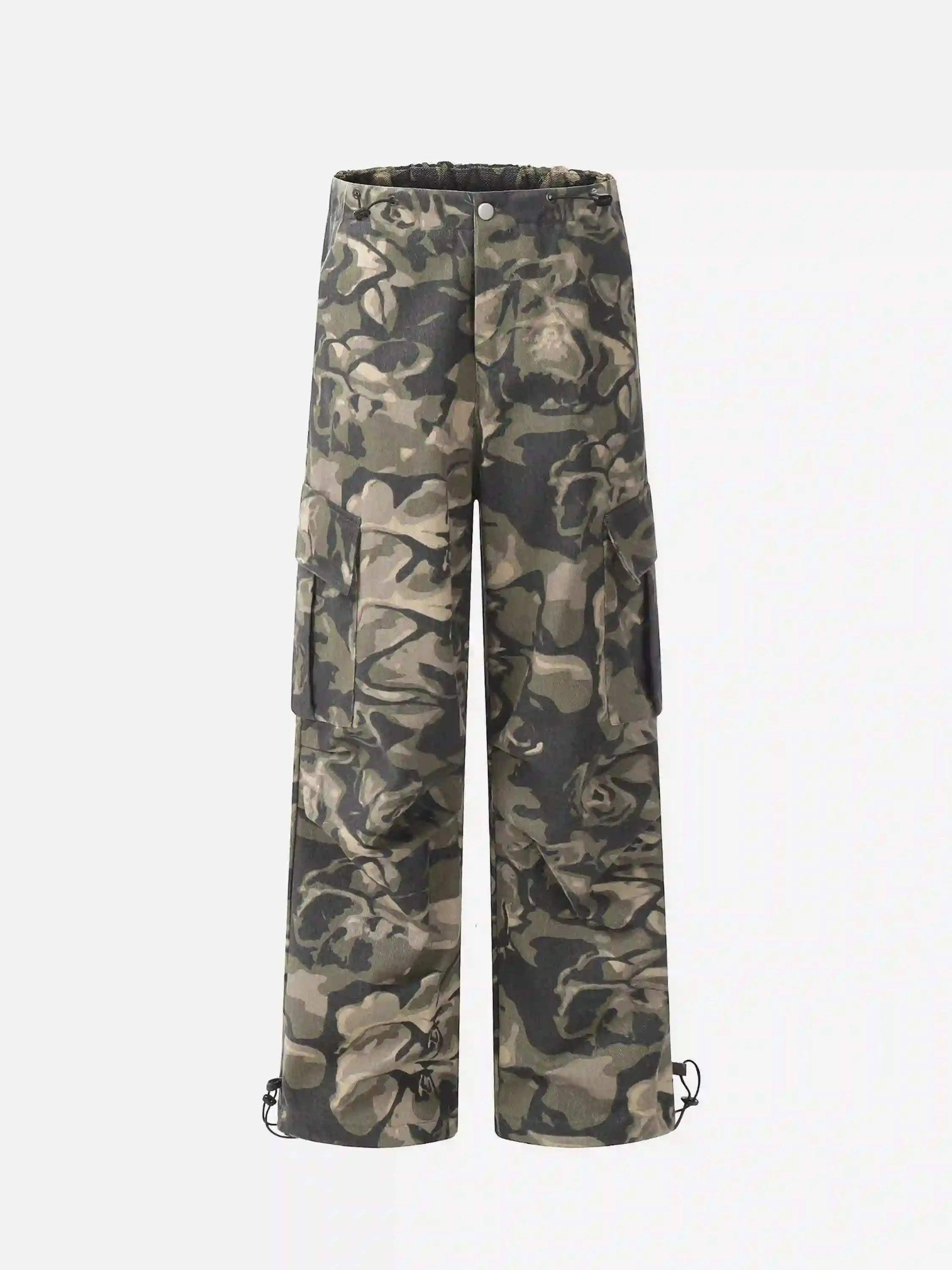TALISHKO Camouflage Multi-Pocket Work Pants