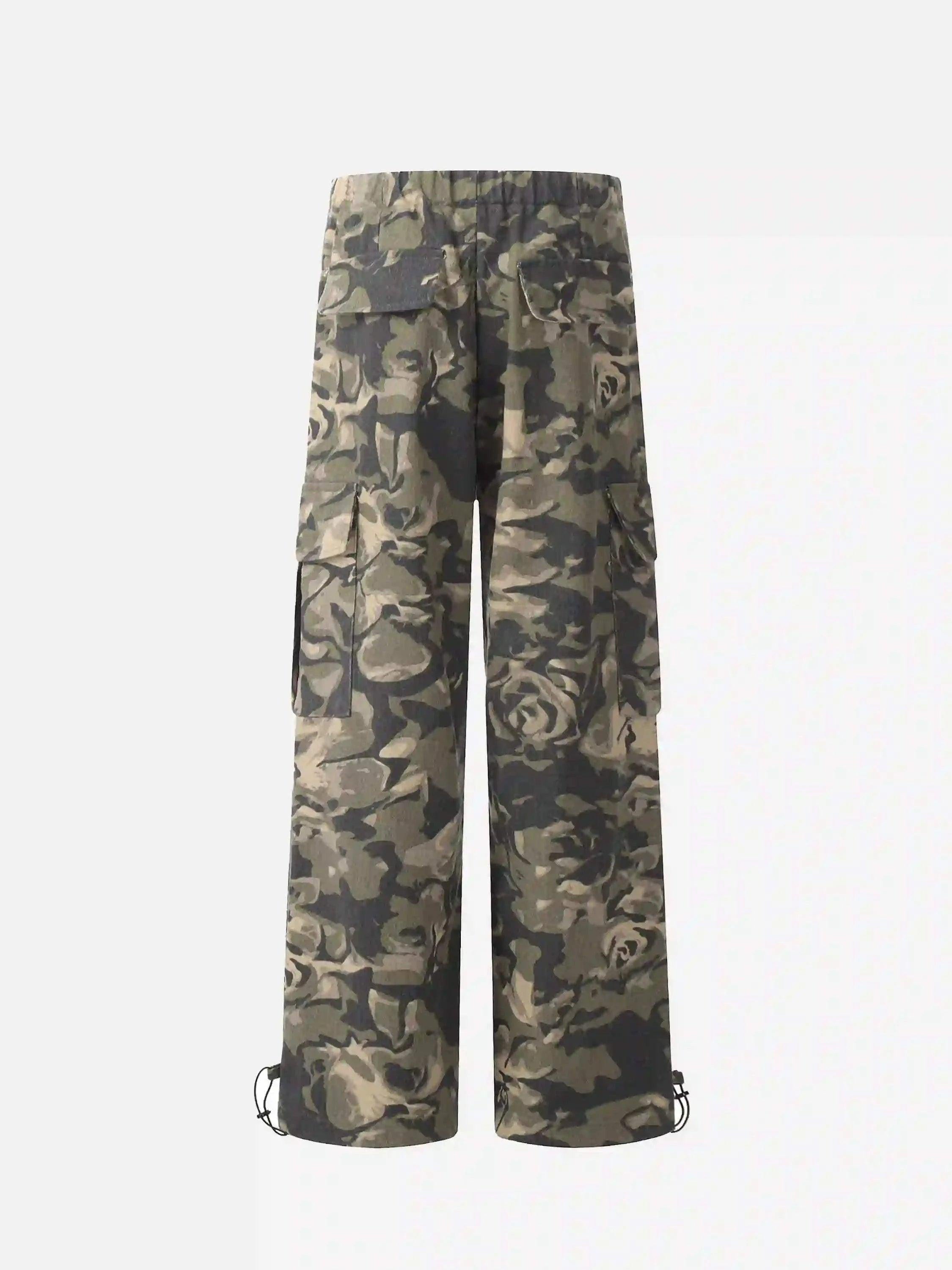 TALISHKO Camouflage Multi-Pocket Work Pants