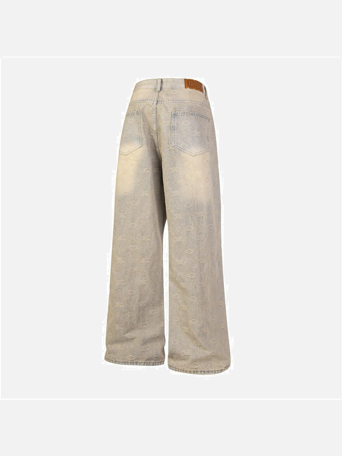 TALISHKO Towel Embroidery Jeans