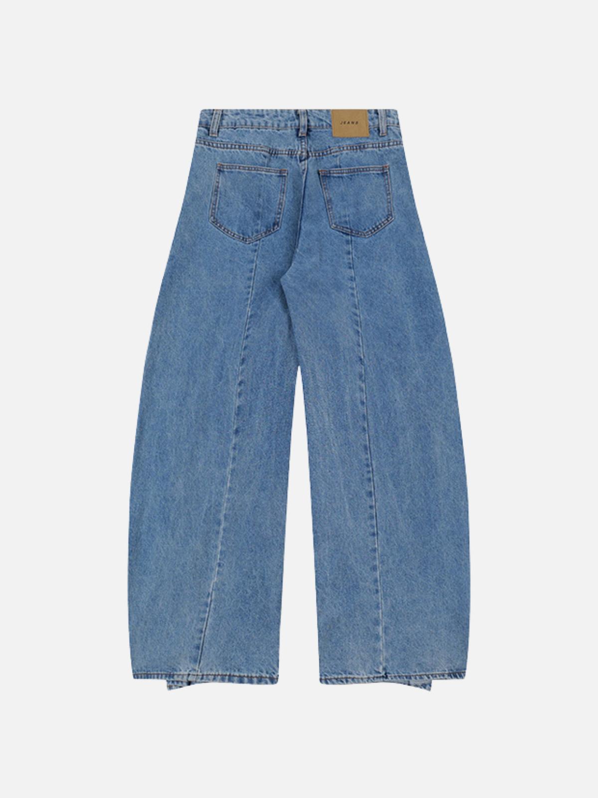 TALISHKO Deconstruction Design Loose Jeans