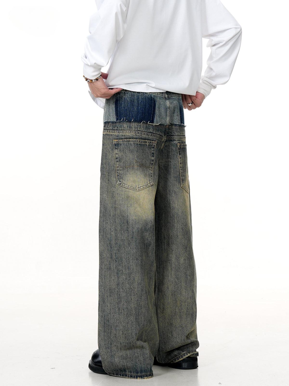 TALISHKO Two Layer Loose Jeans