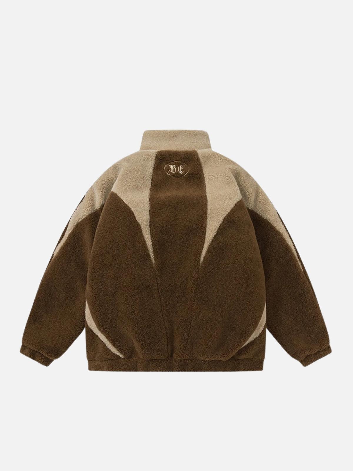 TALISHKO Retro Furry Fleece Jacket