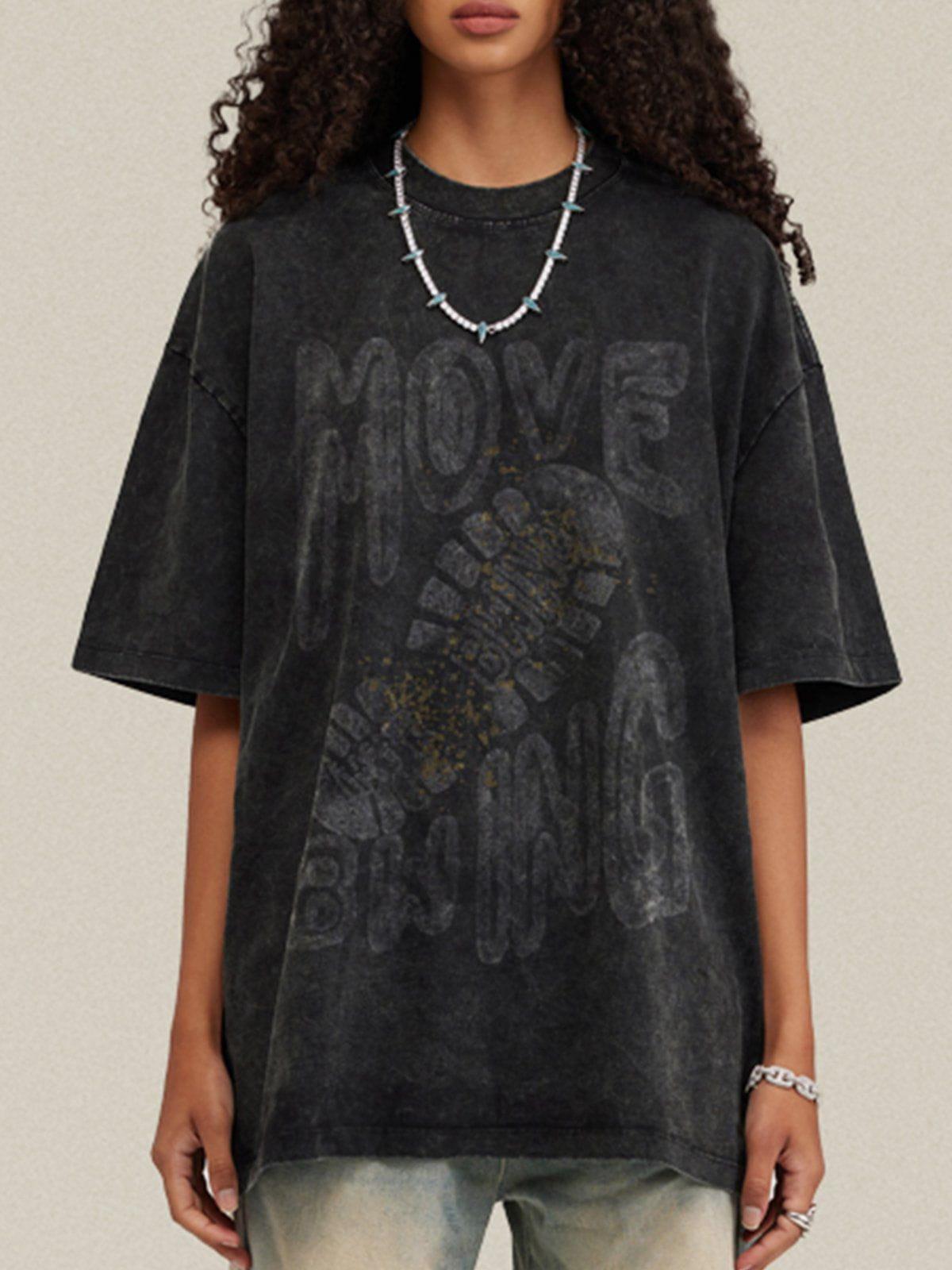 TALISHKO Shoe Print Tee
