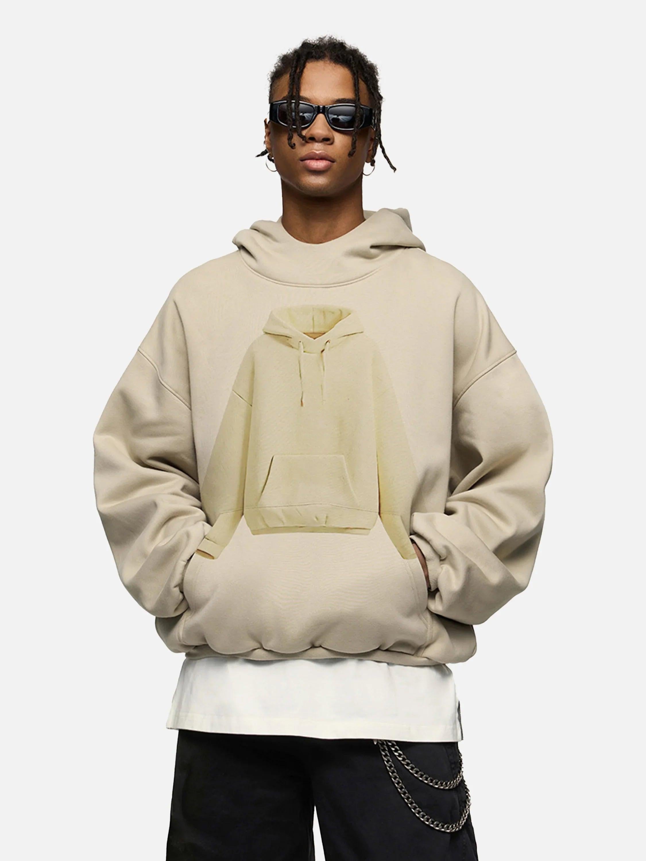 TALISHKO Hoodie Pattern Printed Hoodie