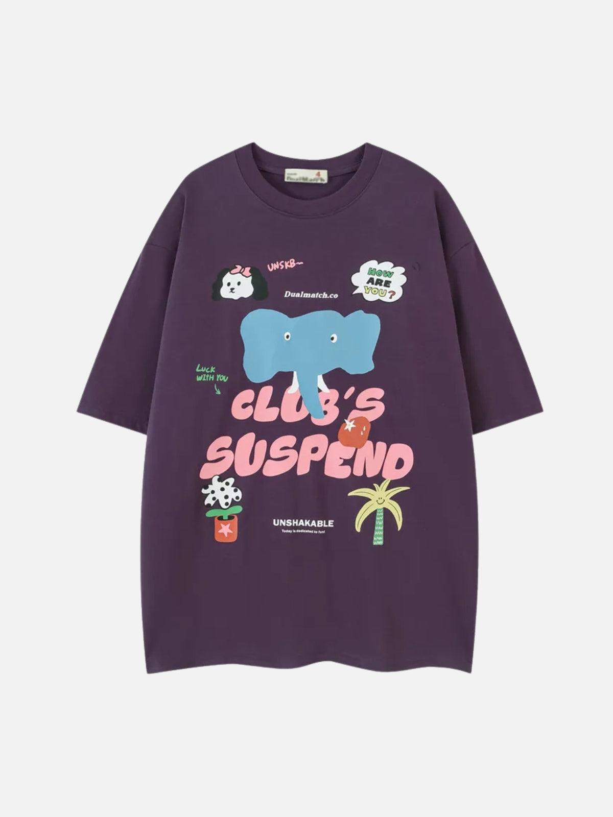 TALISHKO Club Suspend Cartoon Tee
