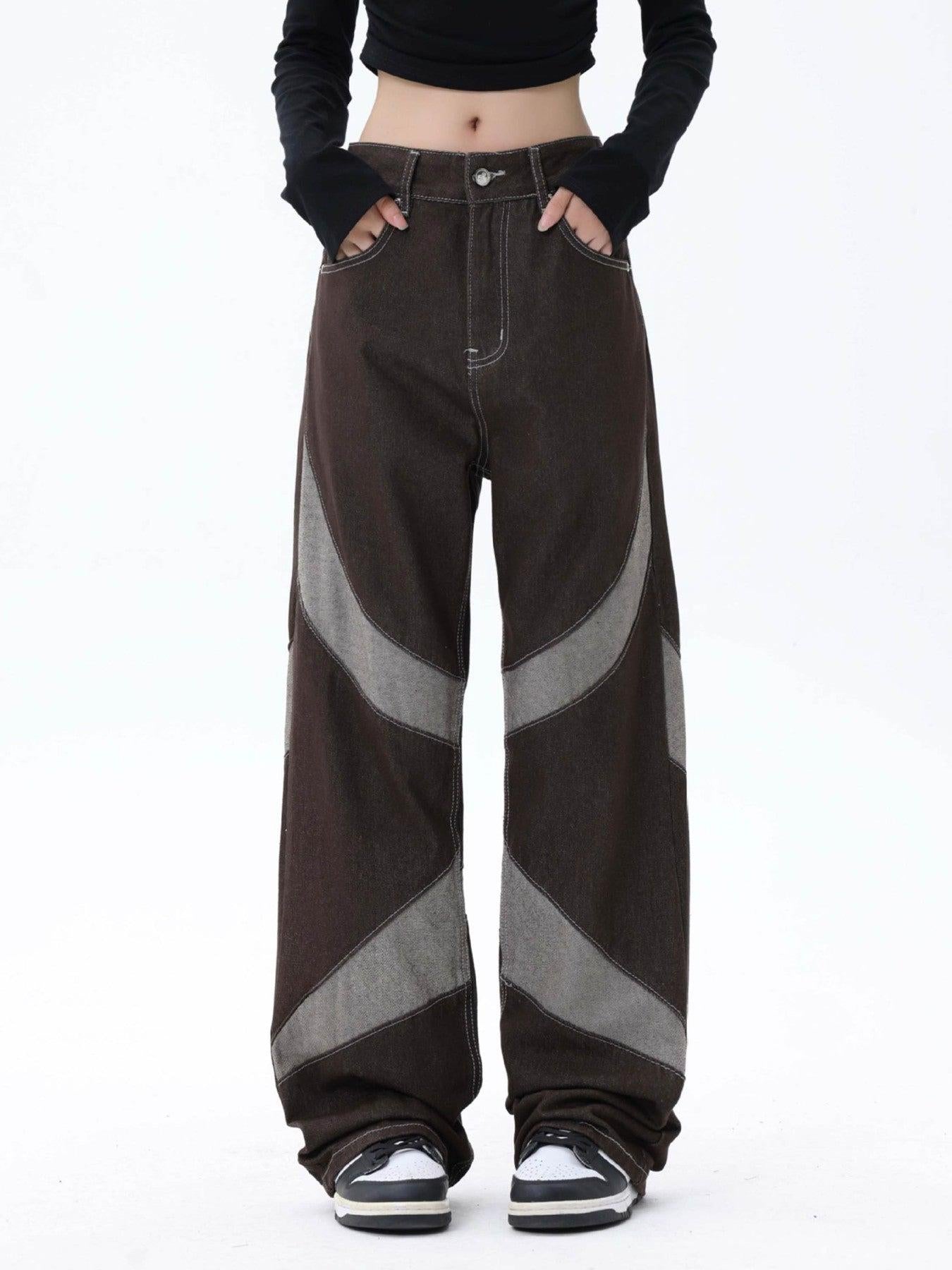 TALISHKO American Patchwork Jeans