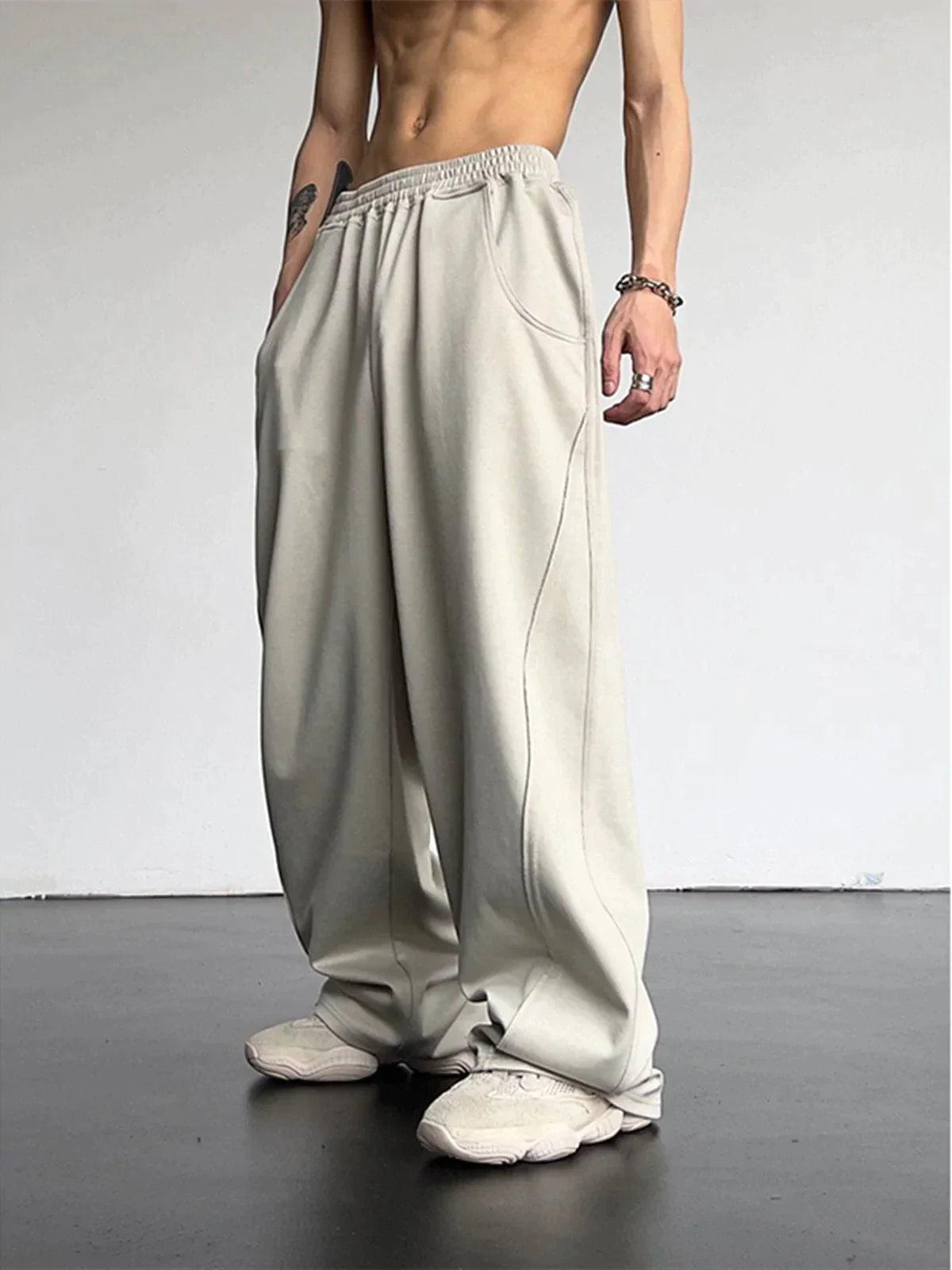 TALISHKO Loose High Waist Pants