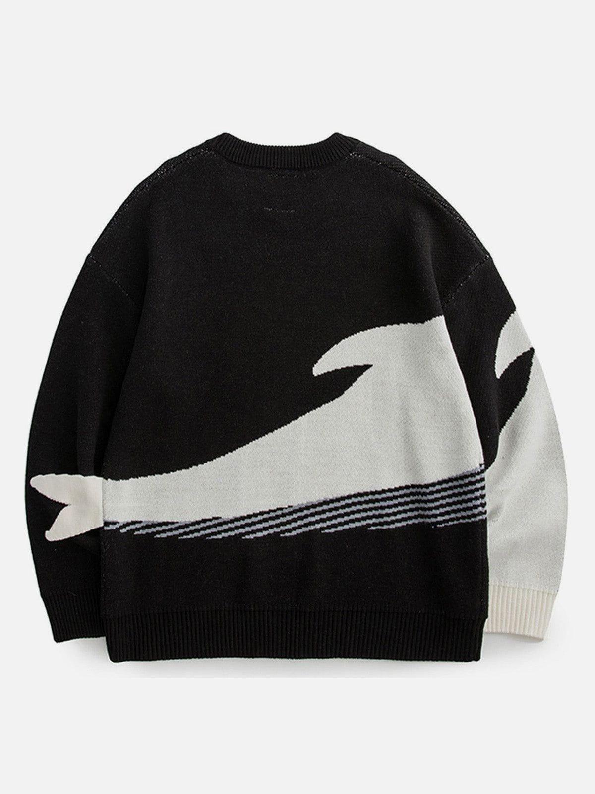 TALISHKO The Loneliest Whale Knit Sweater