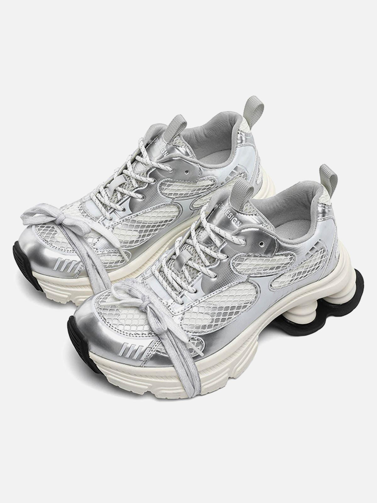 TALISHKO Mesh Breathable Platform Sneakers