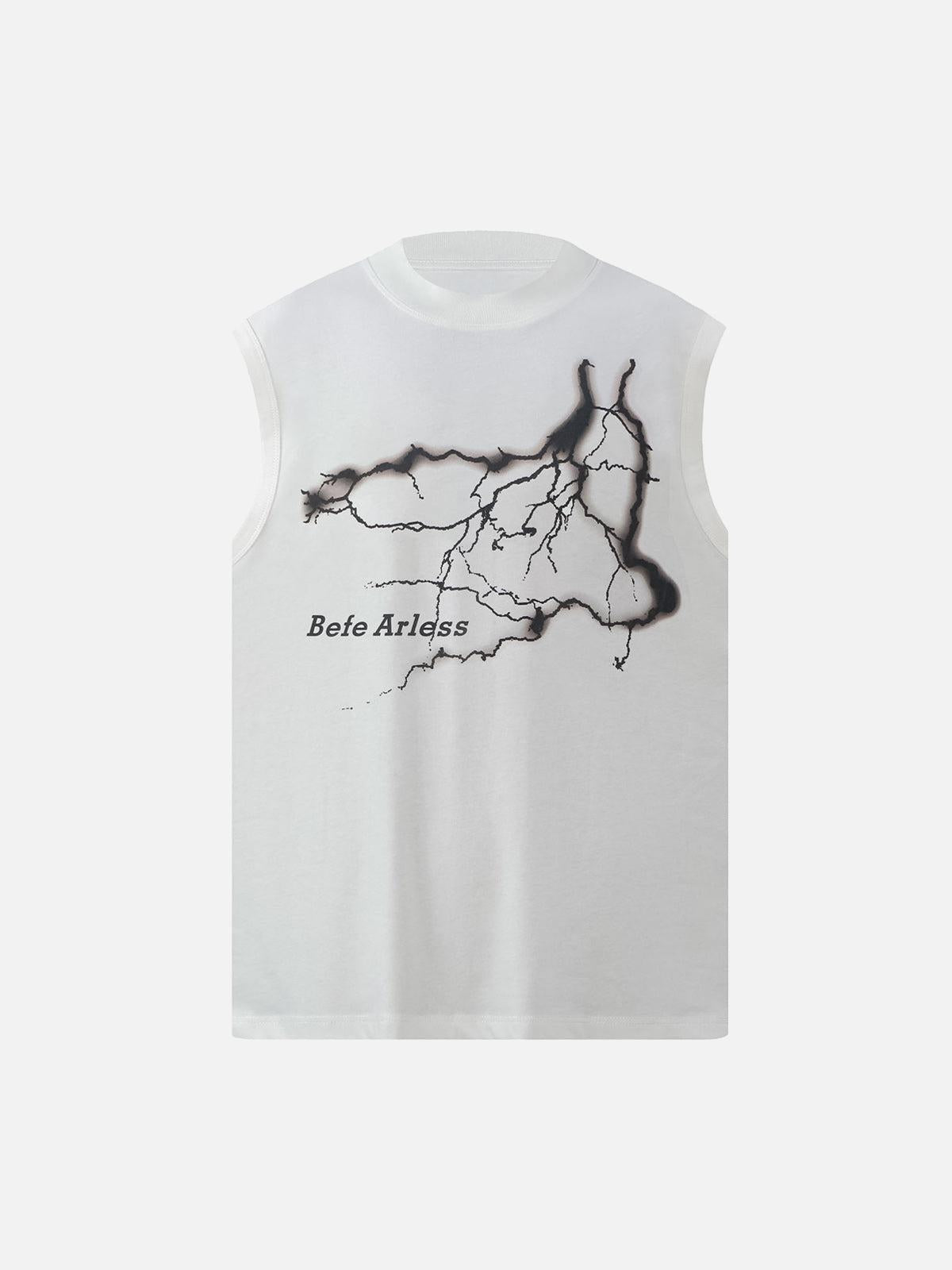 TALISHKO Bold Lightning Graphic Vest