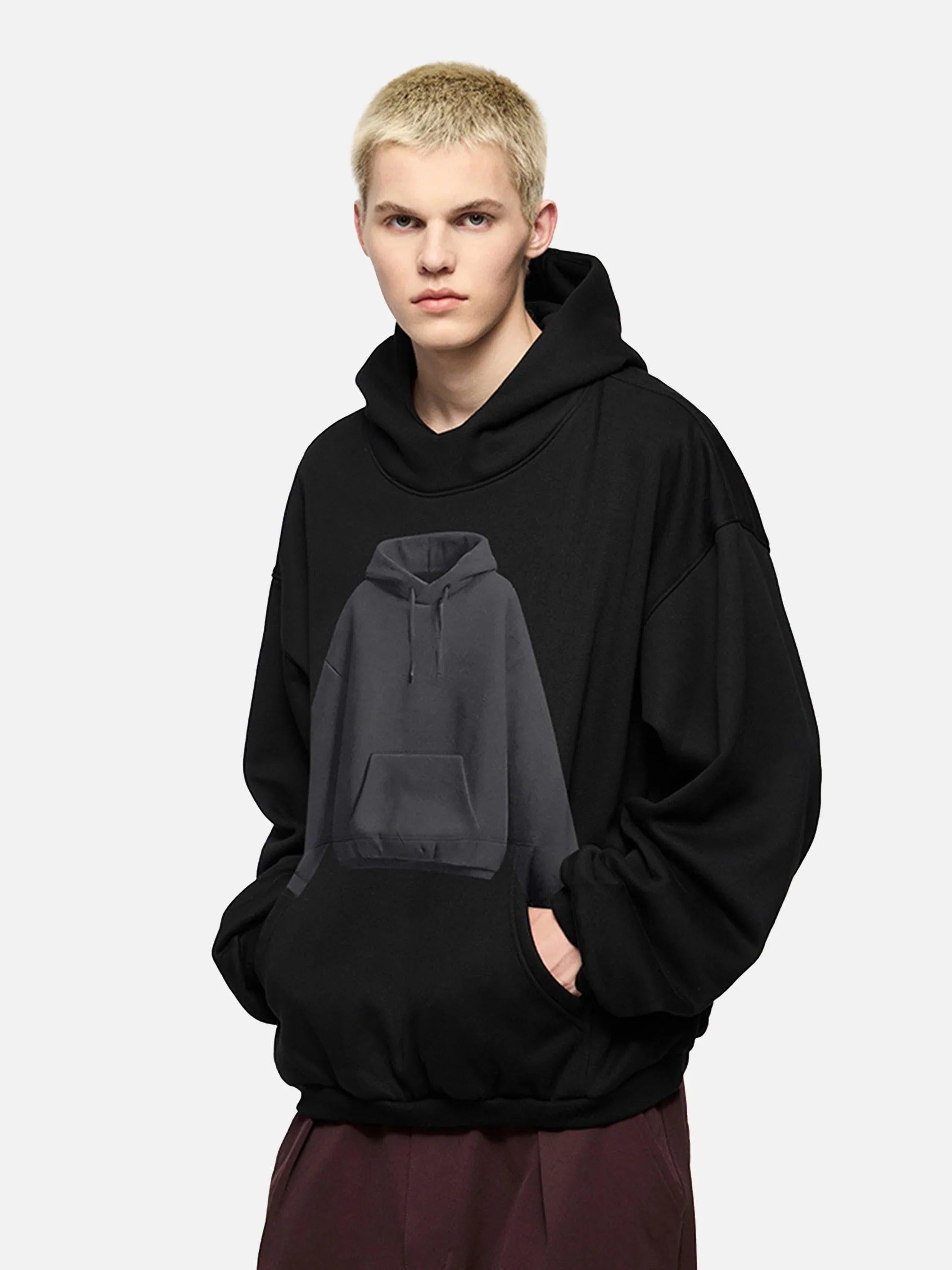 TALISHKO Hoodie Pattern Printed Hoodie