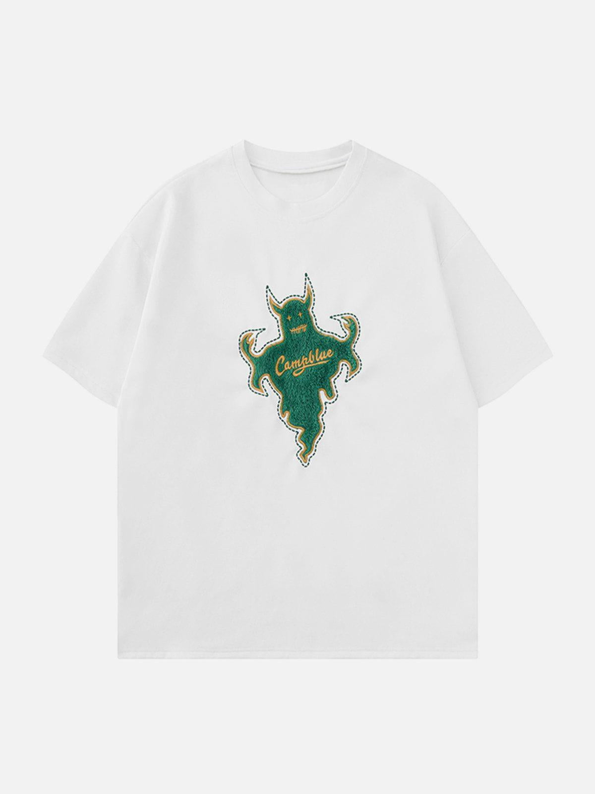 TALISHKO Genie Flocked Graphic Tee