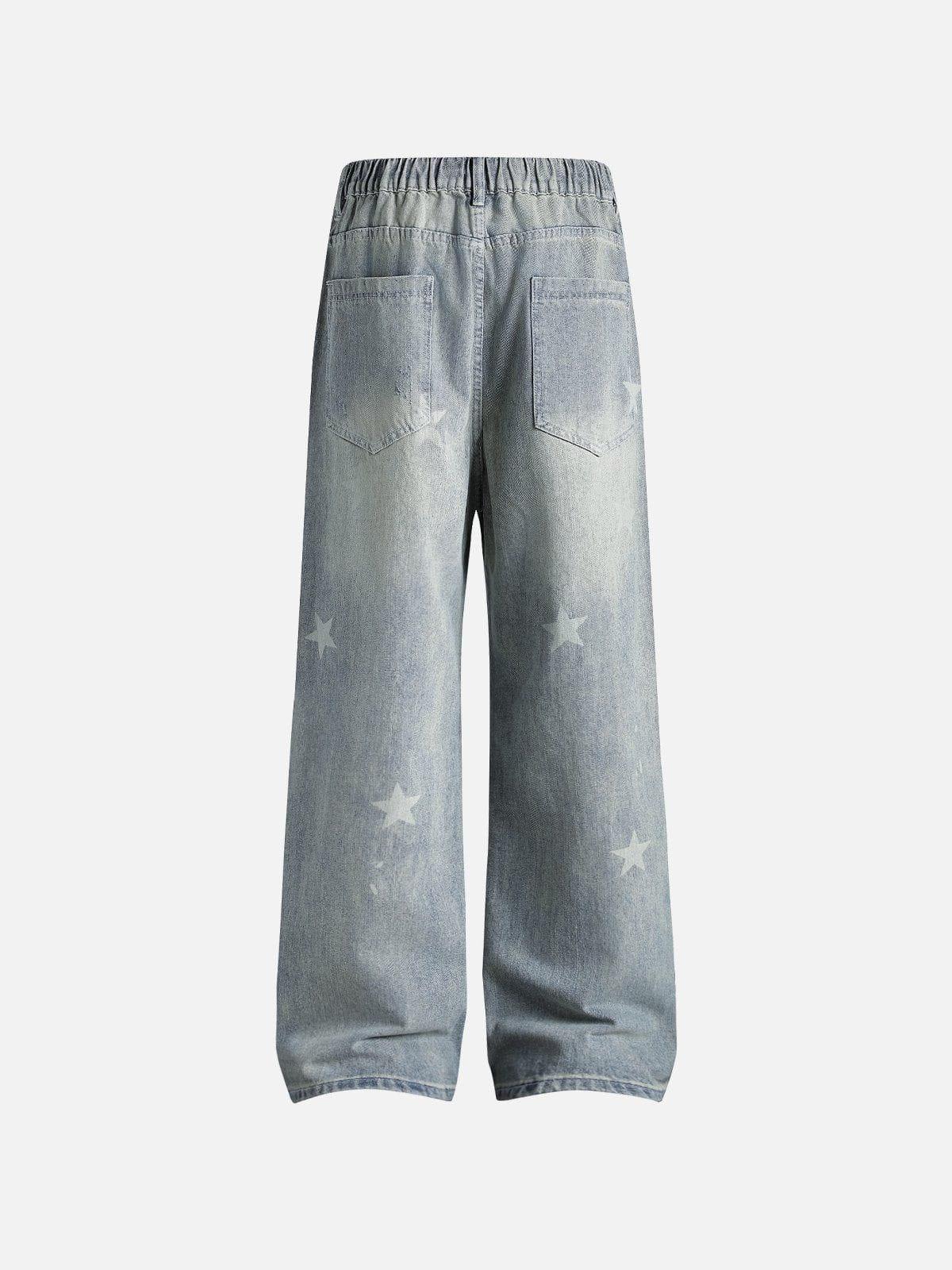 TALISHKO Star Print Jeans