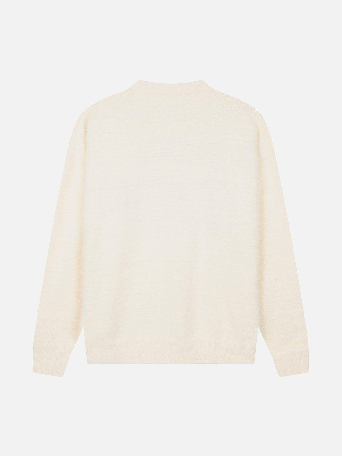 TALISHKO Spider Knit Mohair Sweater