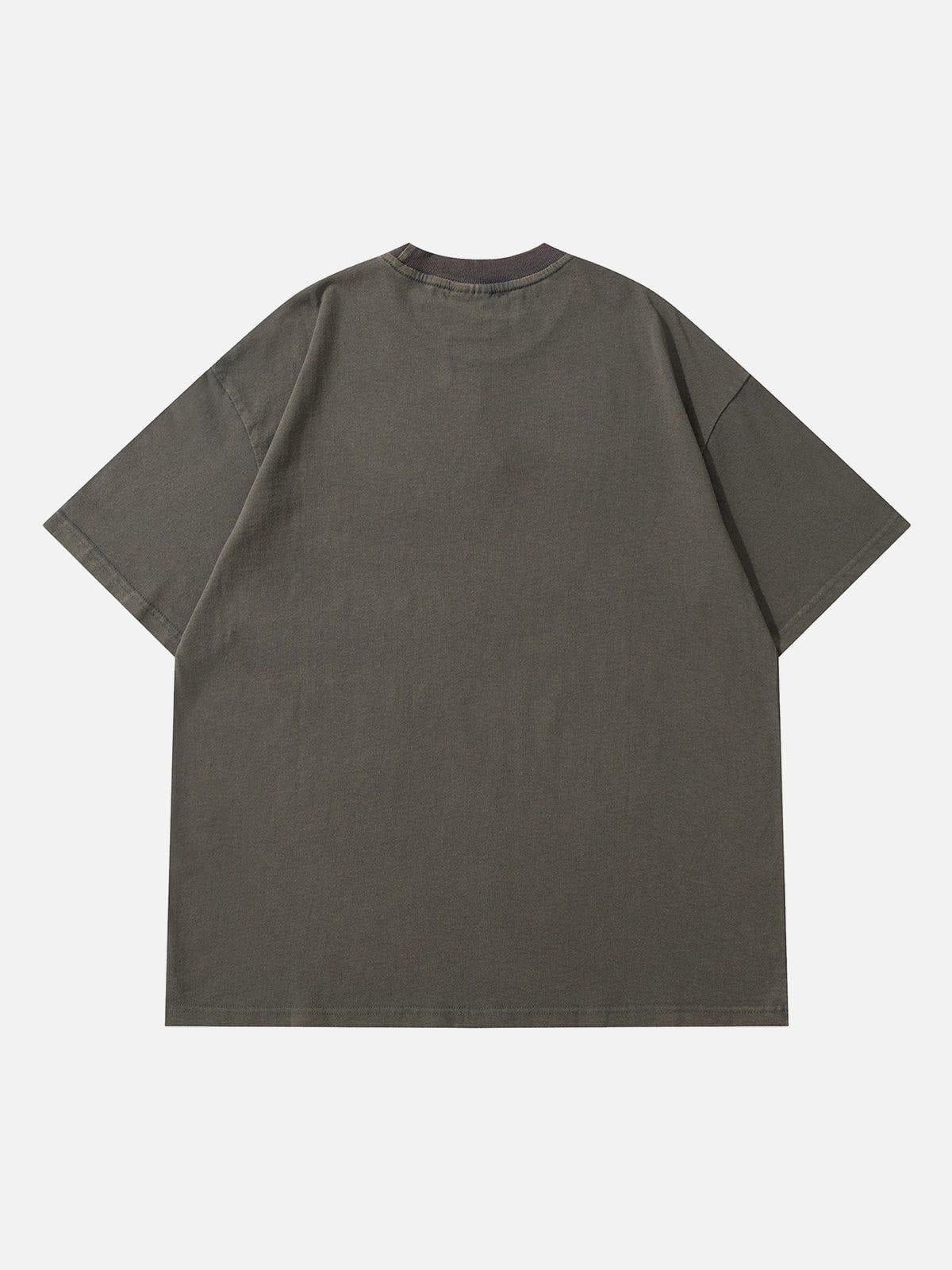 TALISHKO Spider Print Washed Tee