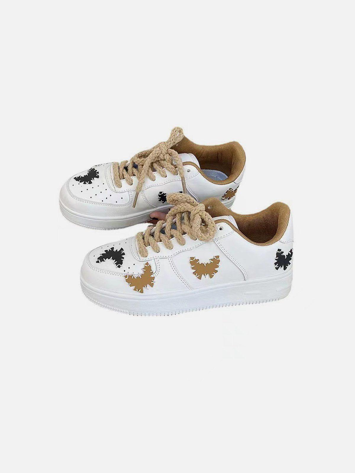 TALISHKO Butterfly Label Skate Shoes