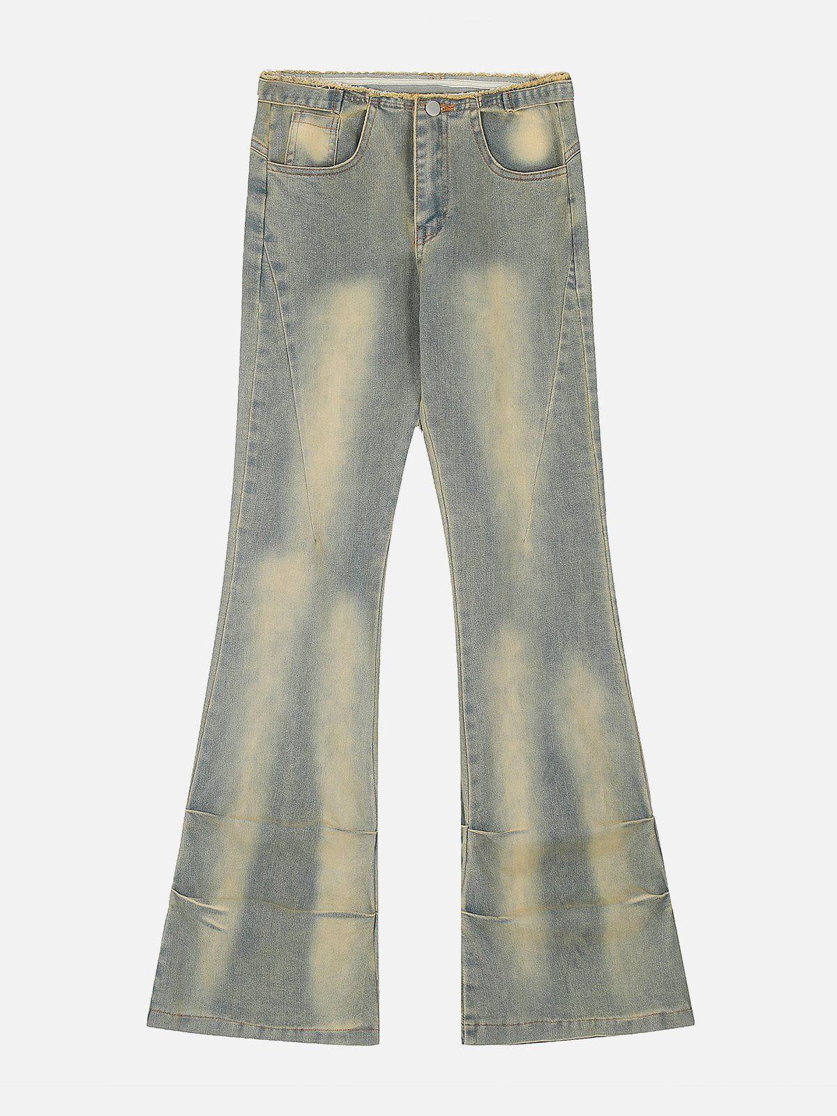 TALISHKO Fringe Waist Jeans