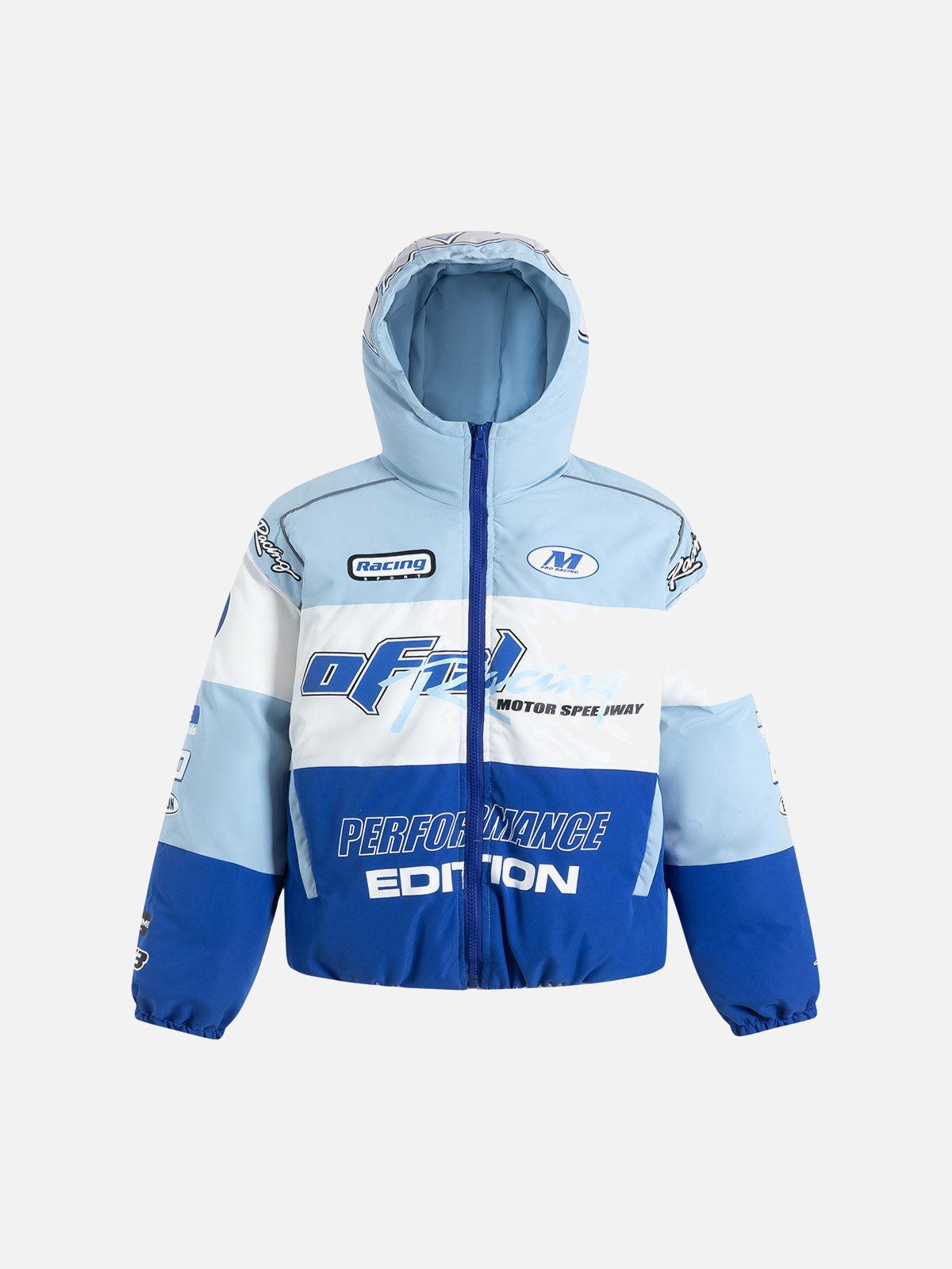 TALISHKO Motorcycle Racing Puffer Jacket