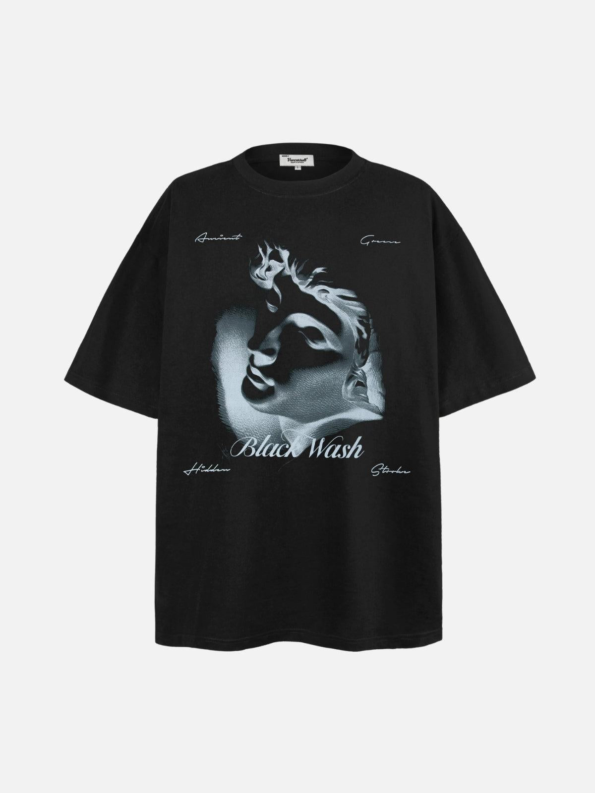 TALISHKO Sculpture Whisper Monochrome Art Tee
