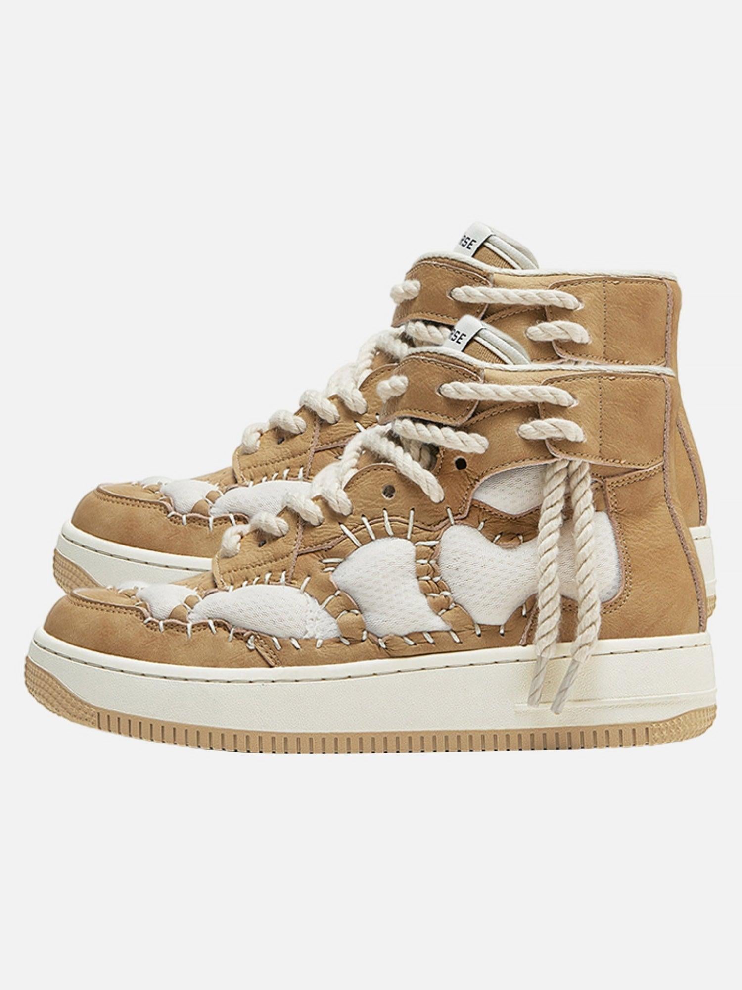 TALISHKO Retro High-Top Sneakers
