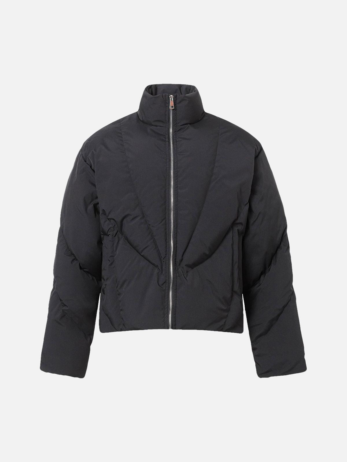 TALISHKO Classic Stand Collar Puffer Jacket