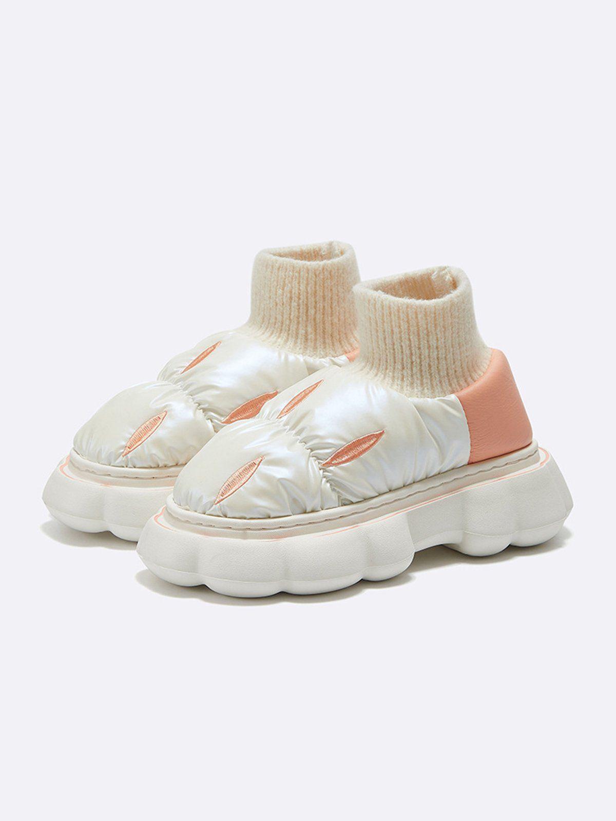 TALISHKO Fantastic Design Latex Cotton-Padded Shoes