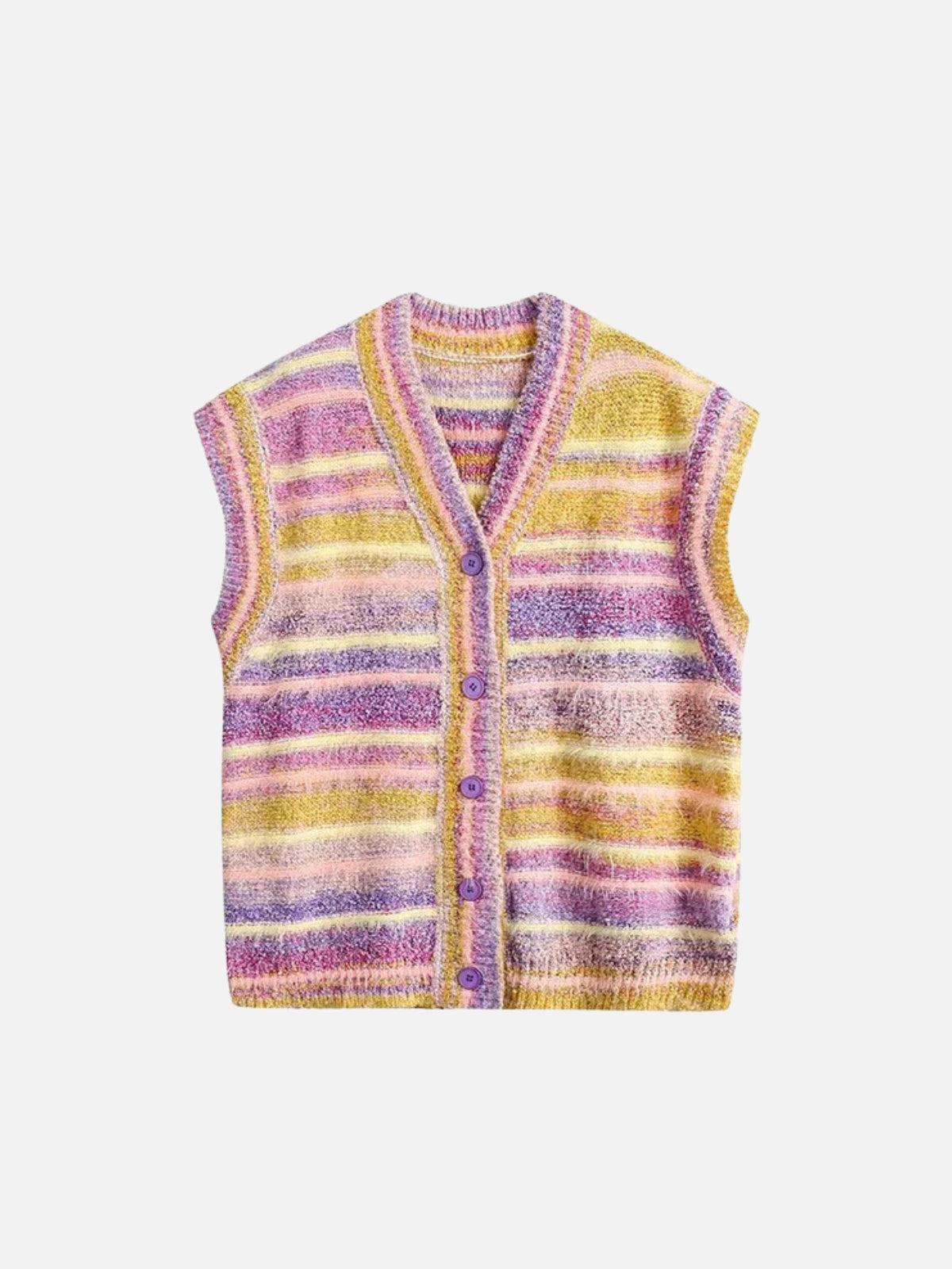 TALISHKO Vintage Gradient Sweater Vest