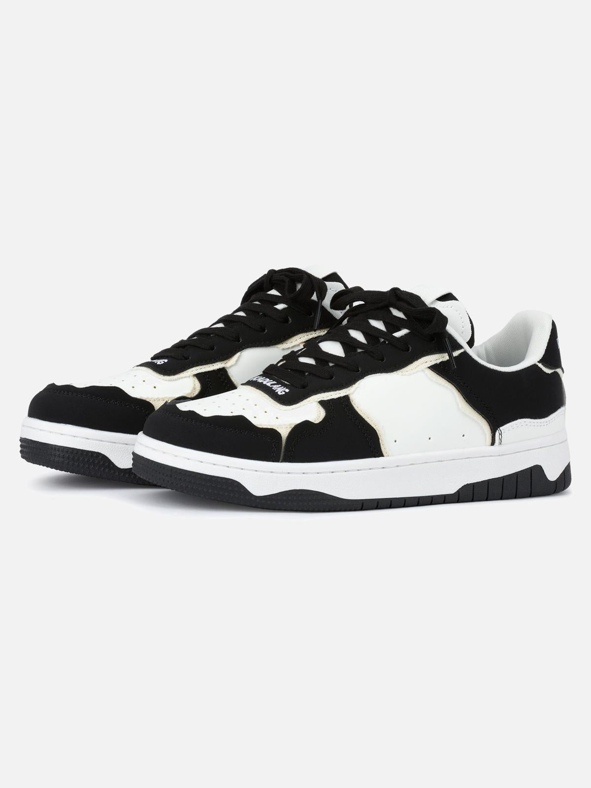 TALISHKO High Street Black And White Board Casual Shoes