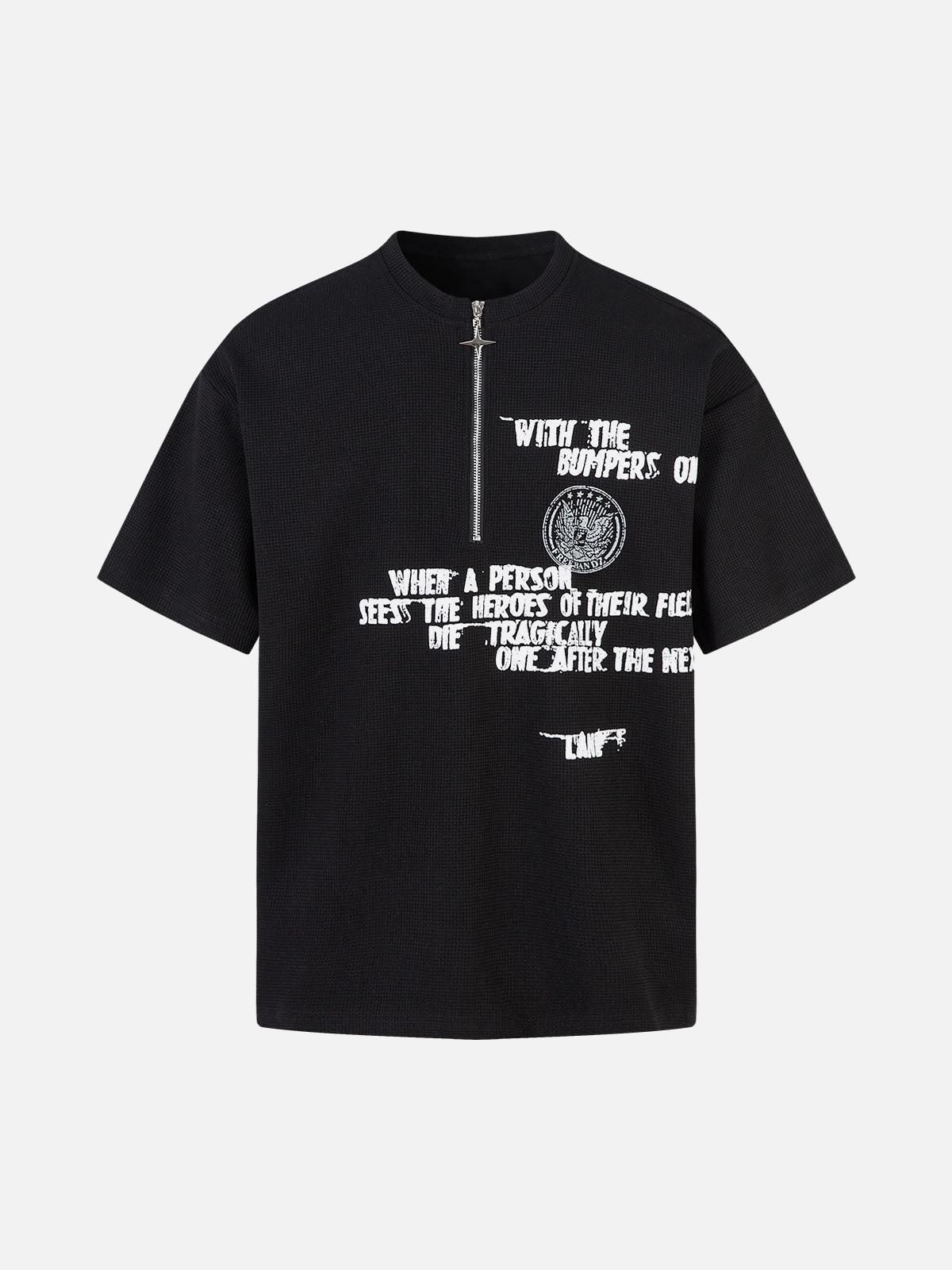 TALISHKO Bold Statement Graphic T-Shirt