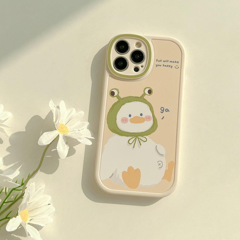 TALISHKO Fat Duck Mobile Phone Case For iPhone