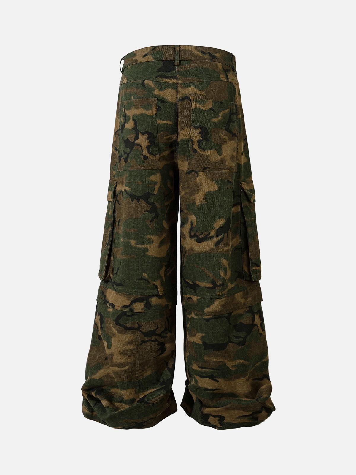 TALISHKO Street Camouflage Multi Pocket Cargo Pants