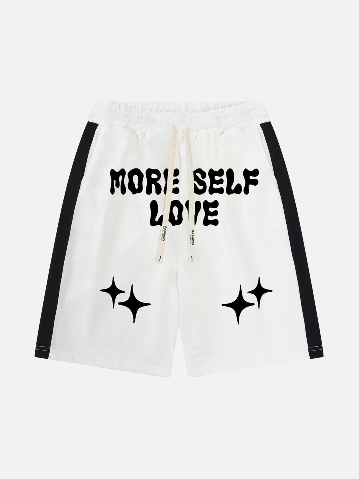 TALISHKO Color-Coded Printed Casual Shorts