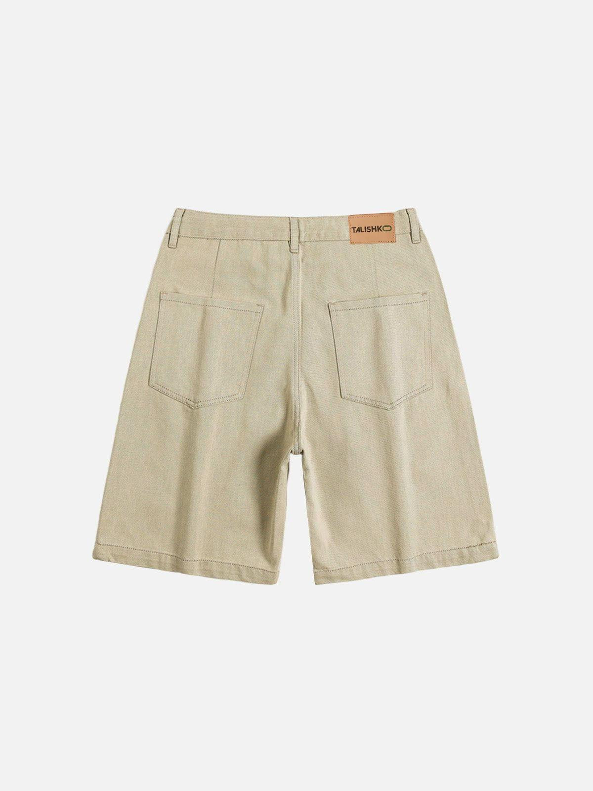 TALISHKO Distressed Jorts