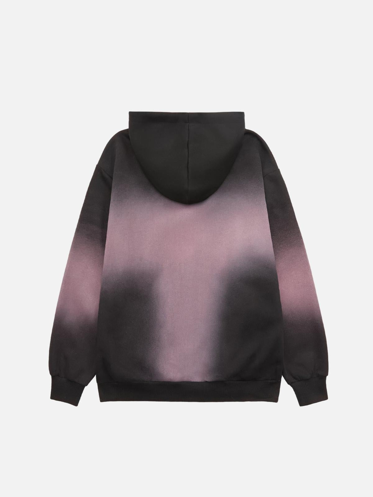 TALISHKO Spray Smoke Gradient Hoodie
